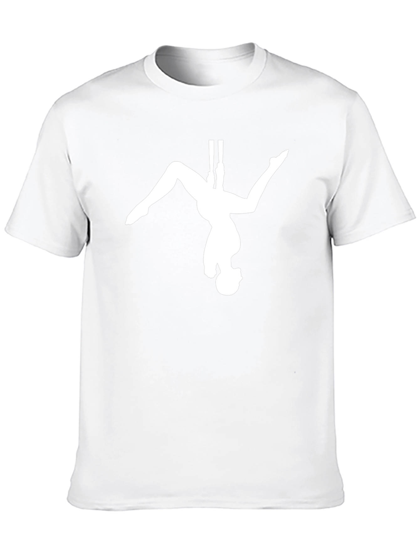 Aerial Silks Black T-Shirt - Circus Arts Tee