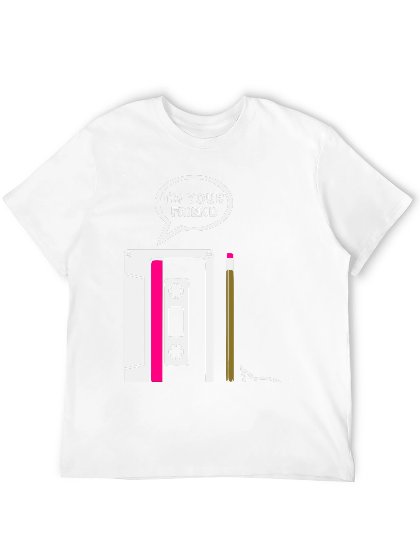 Im Your Friend Cassette Tape T-Shirt