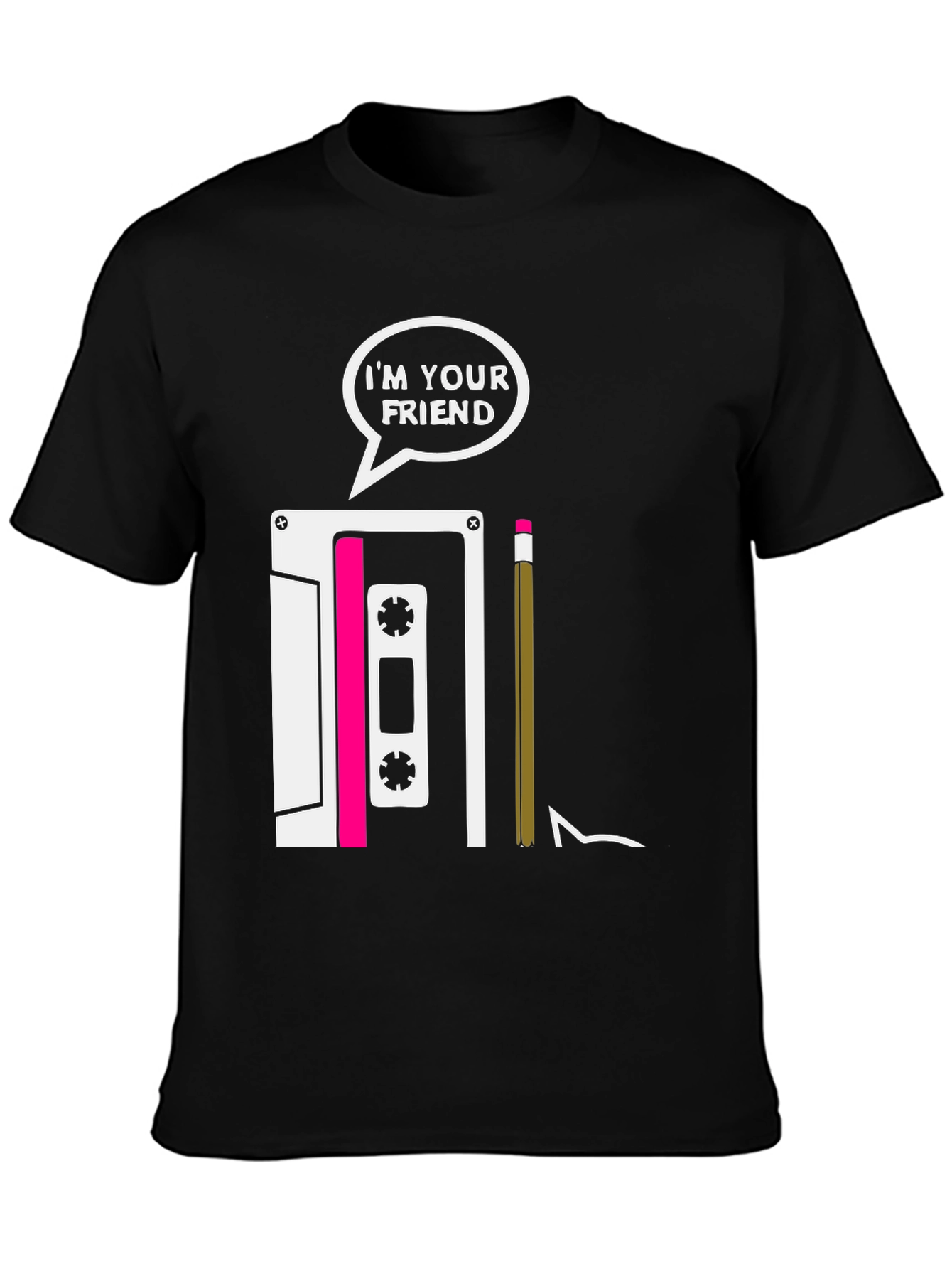 Im Your Friend Cassette Tape T-Shirt