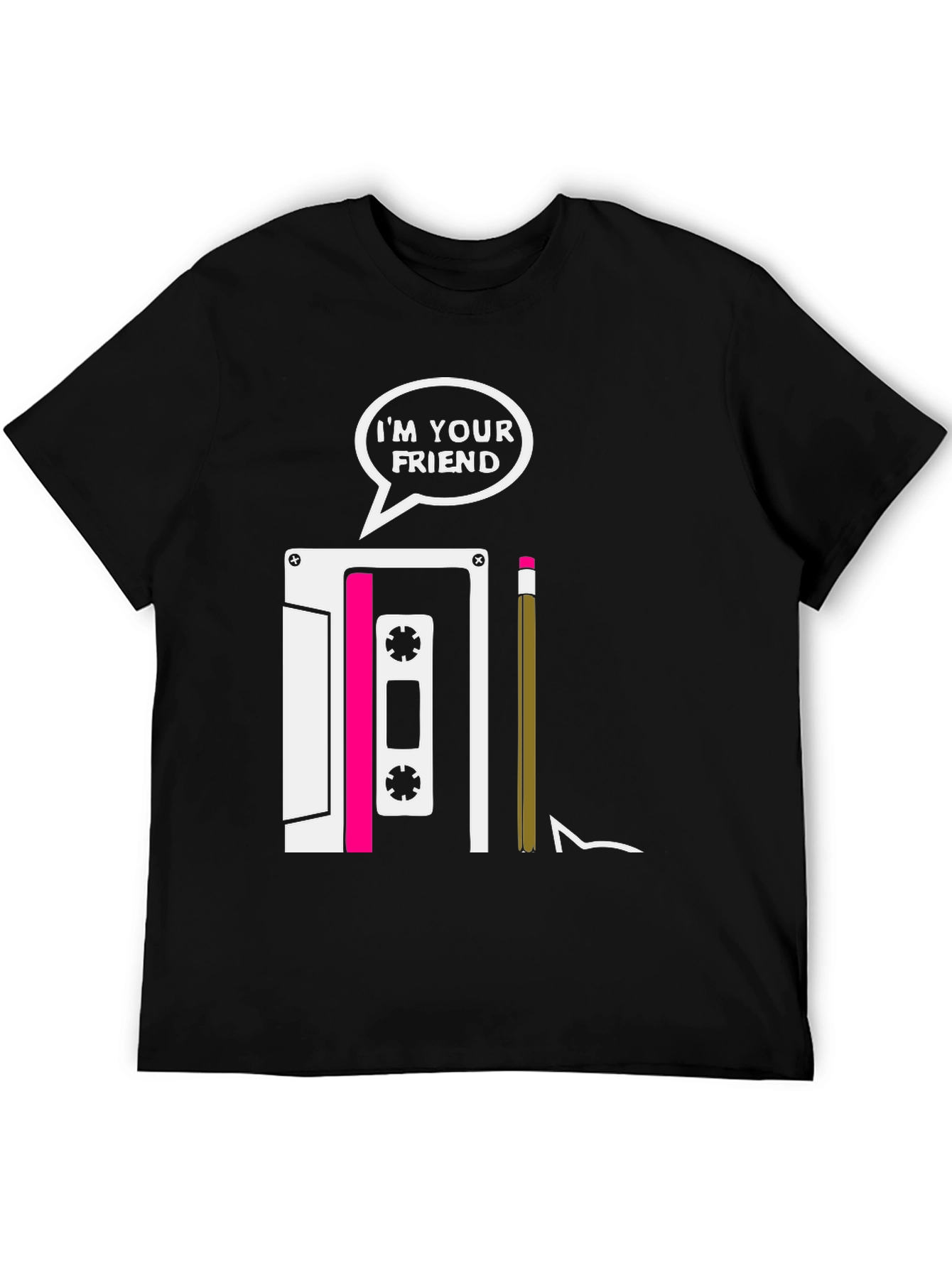 Im Your Friend Cassette Tape T-Shirt