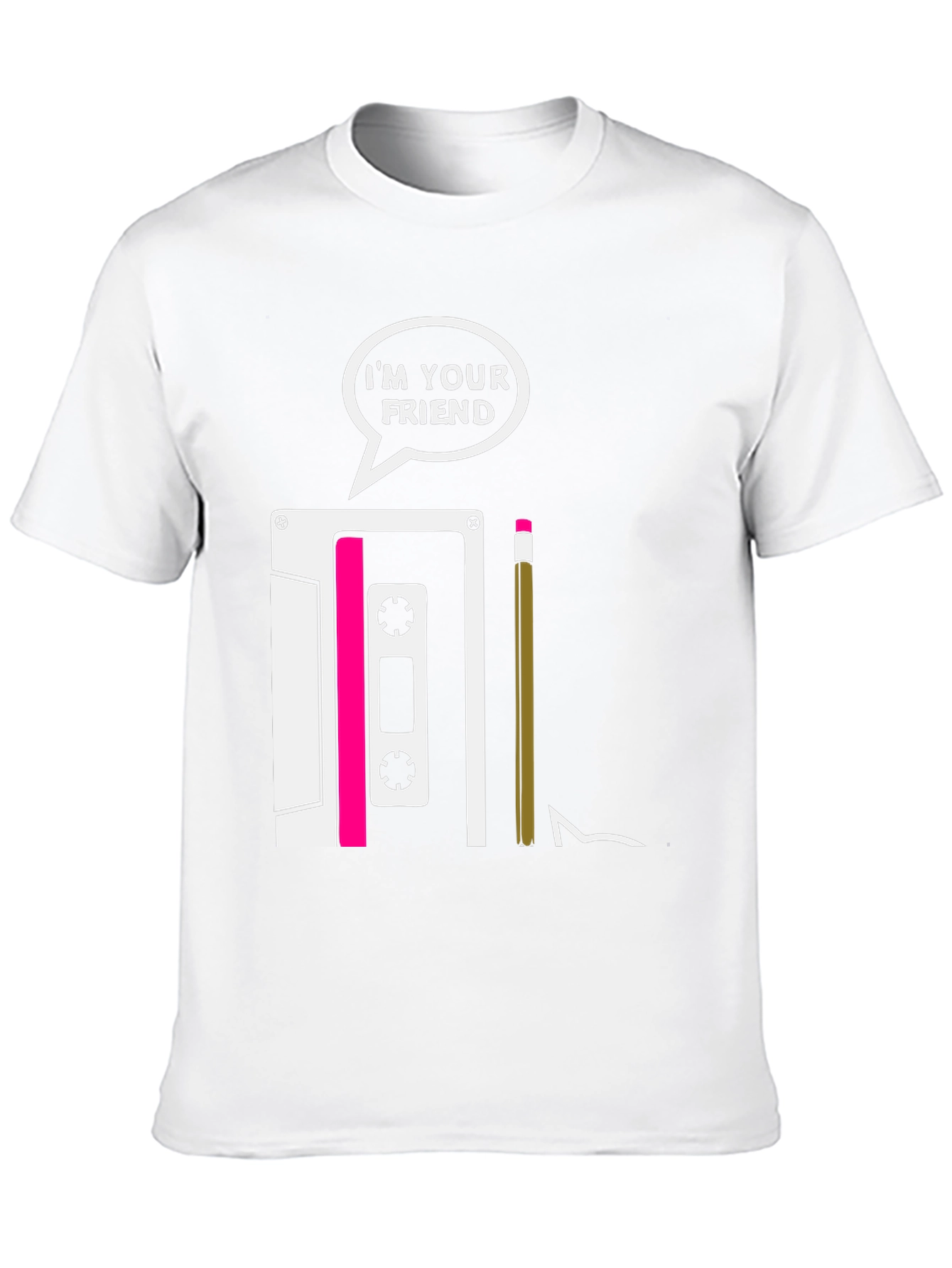 Im Your Friend Cassette Tape T-Shirt