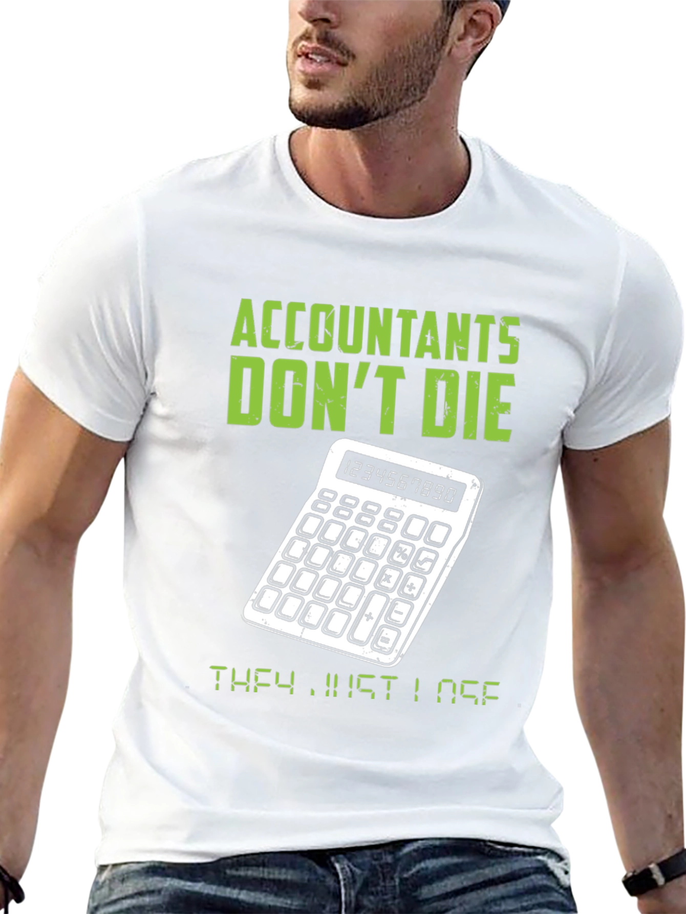 Accountants Dont Die T-Shirt
