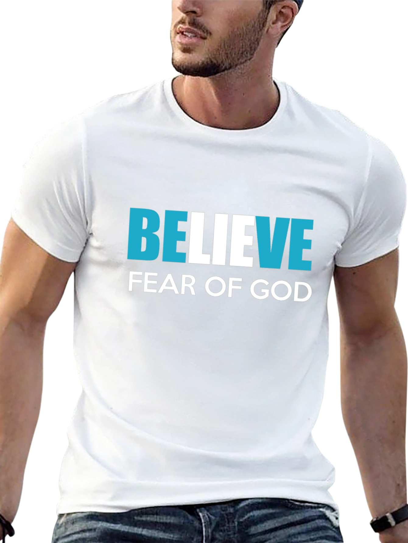 Believe Fear Of God T-Shirt - Christian Inspired Tee