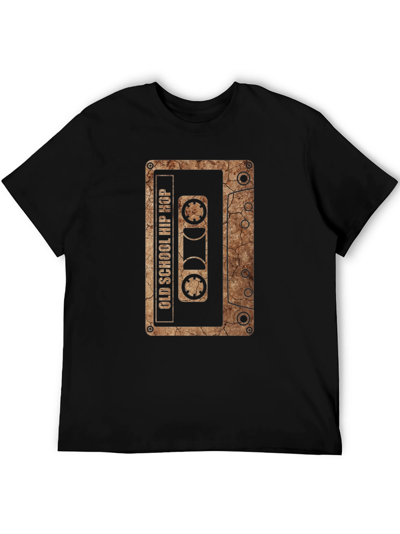 Old School Hip Hop Cassette Tape Graphic T-Shirt