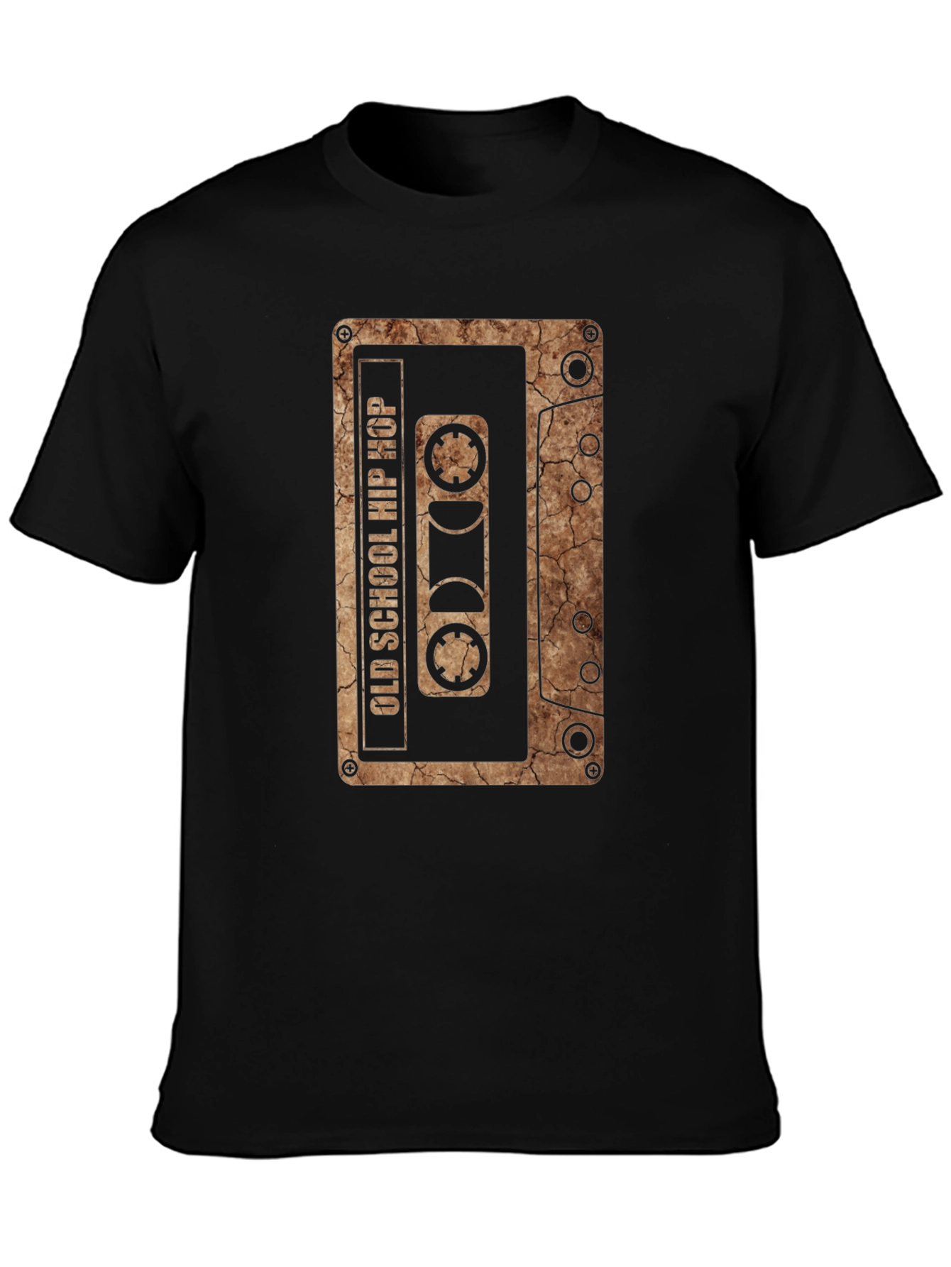 Old School Hip Hop Cassette Tape Graphic T-Shirt