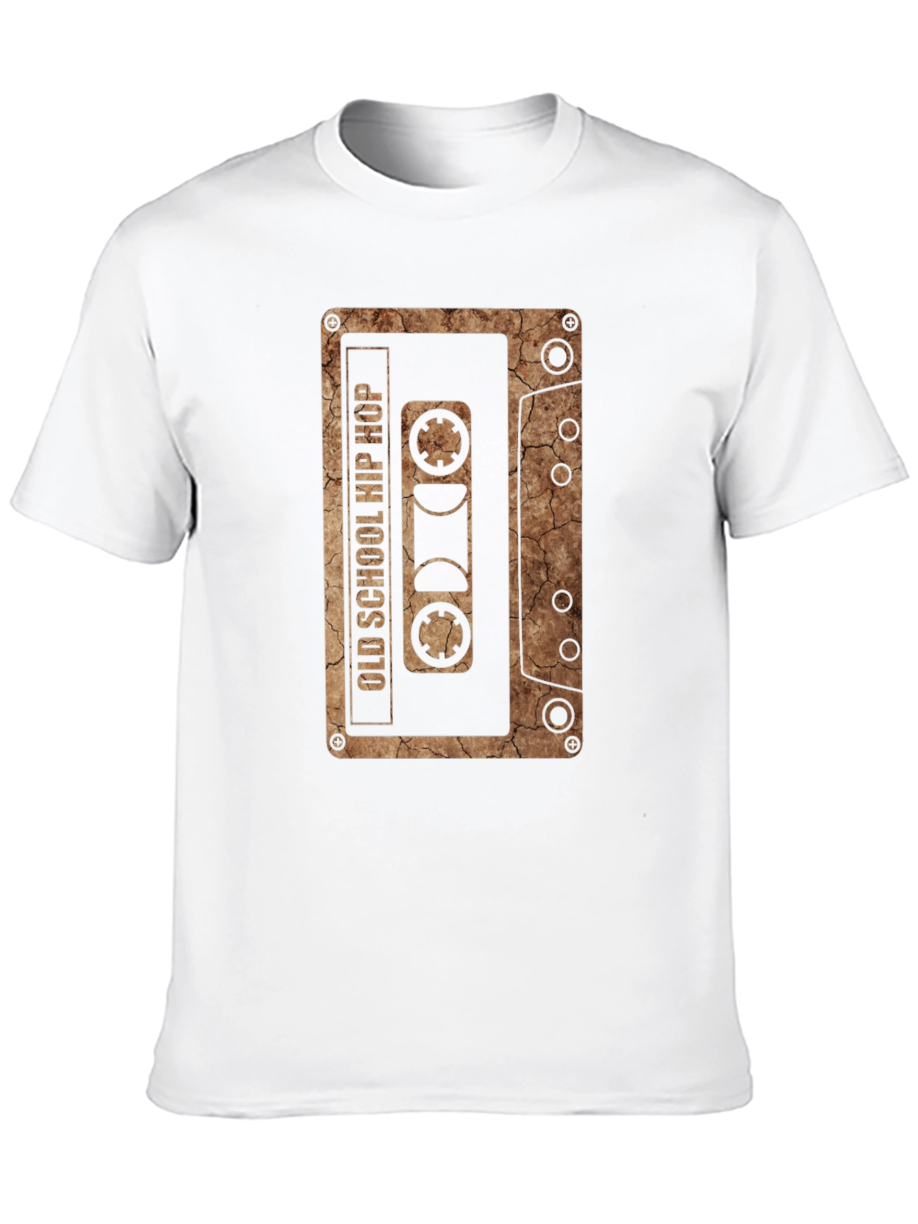 Old School Hip Hop Cassette Tape Graphic T-Shirt