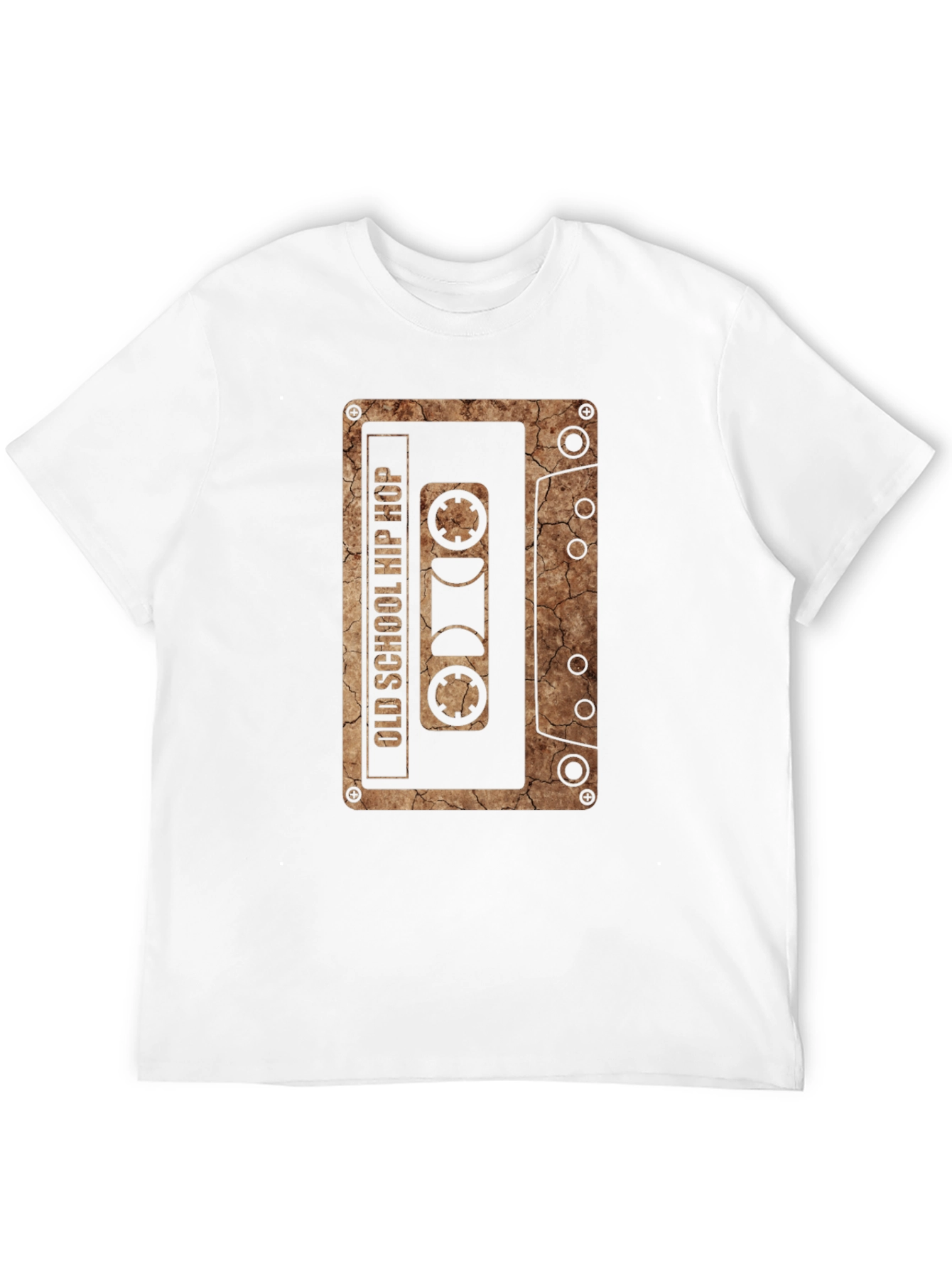 Old School Hip Hop Cassette Tape Graphic T-Shirt