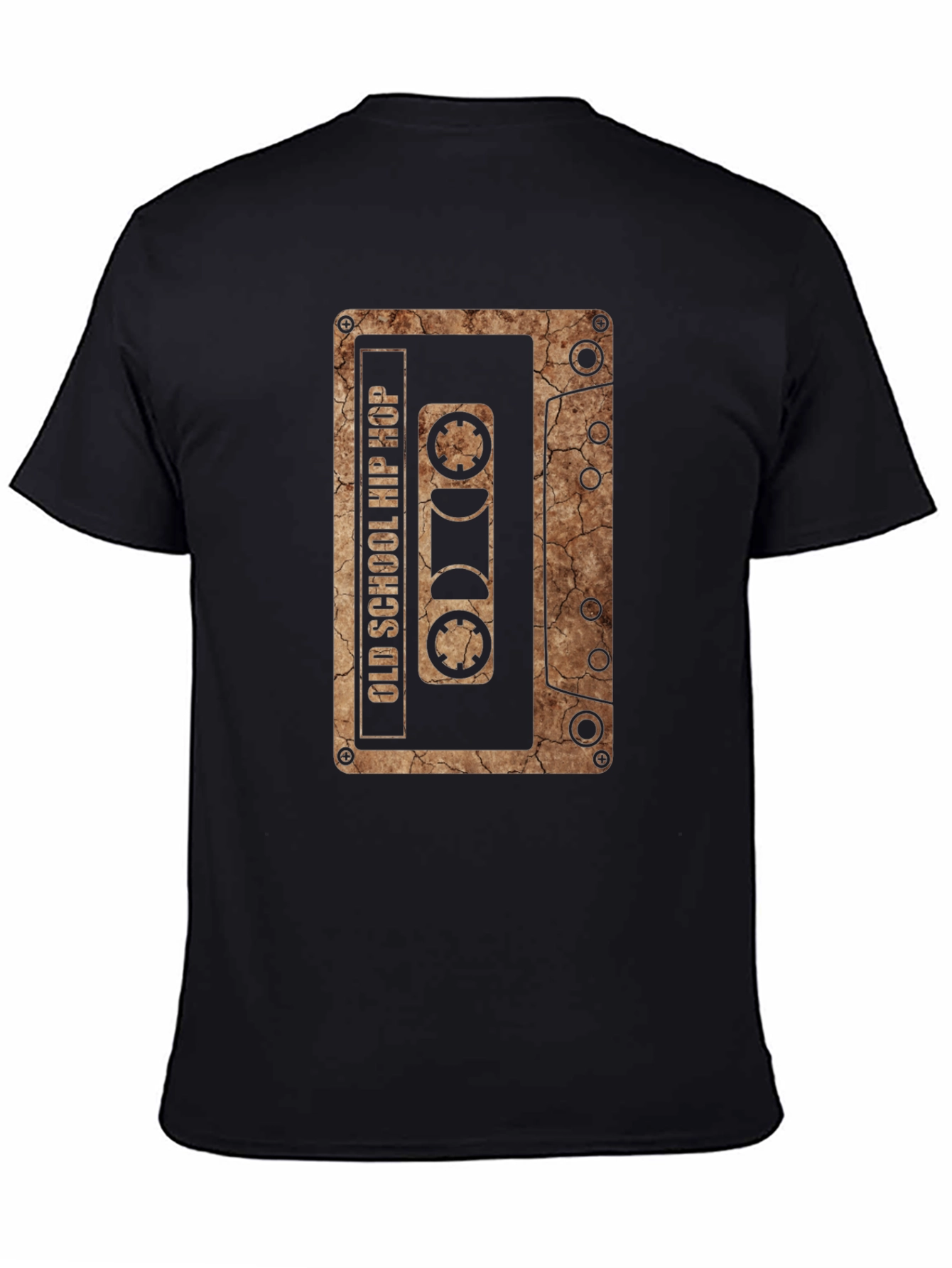 Old School Hip Hop Cassette Tape Graphic T-Shirt