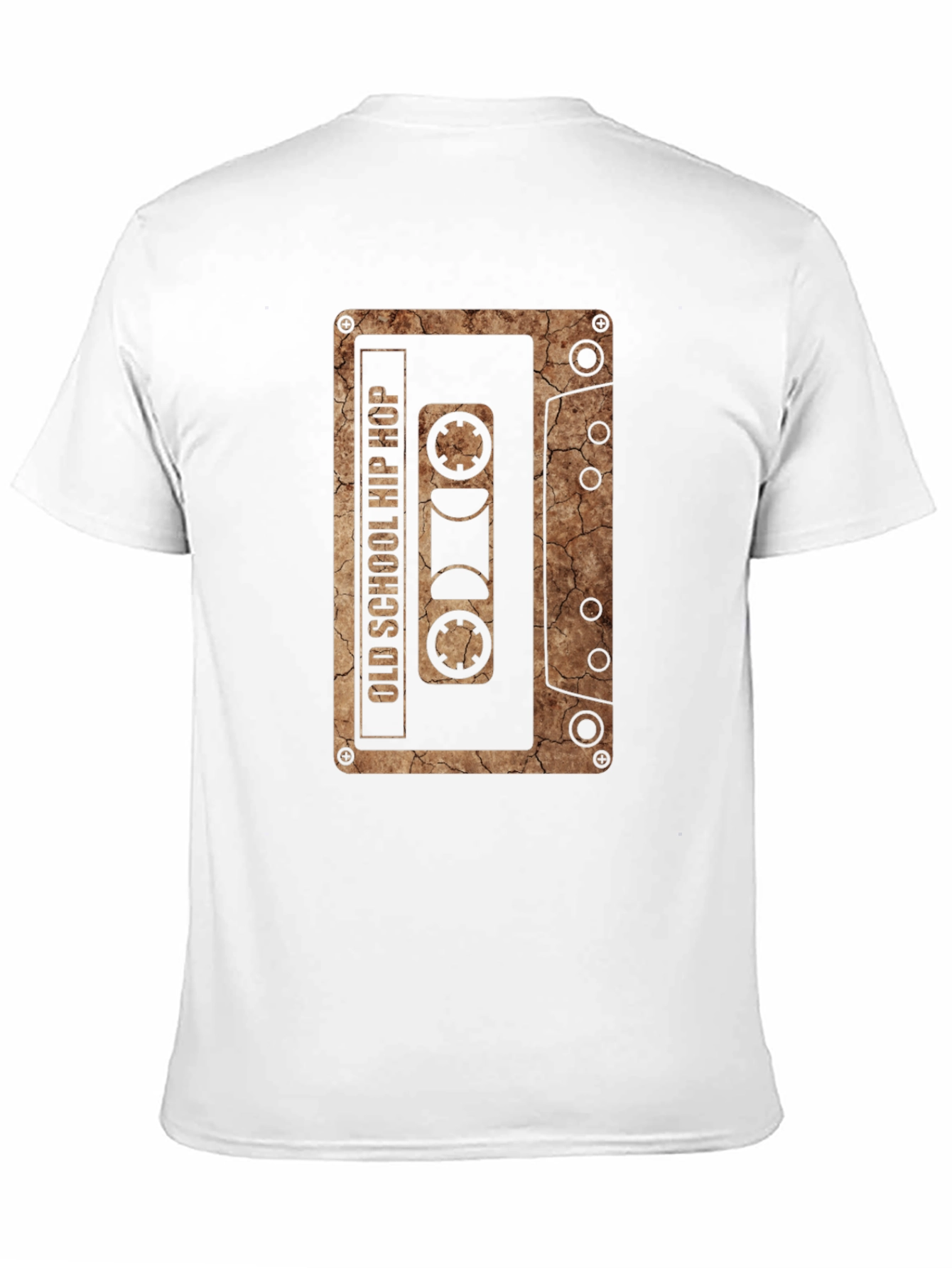 Old School Hip Hop Cassette Tape Graphic T-Shirt