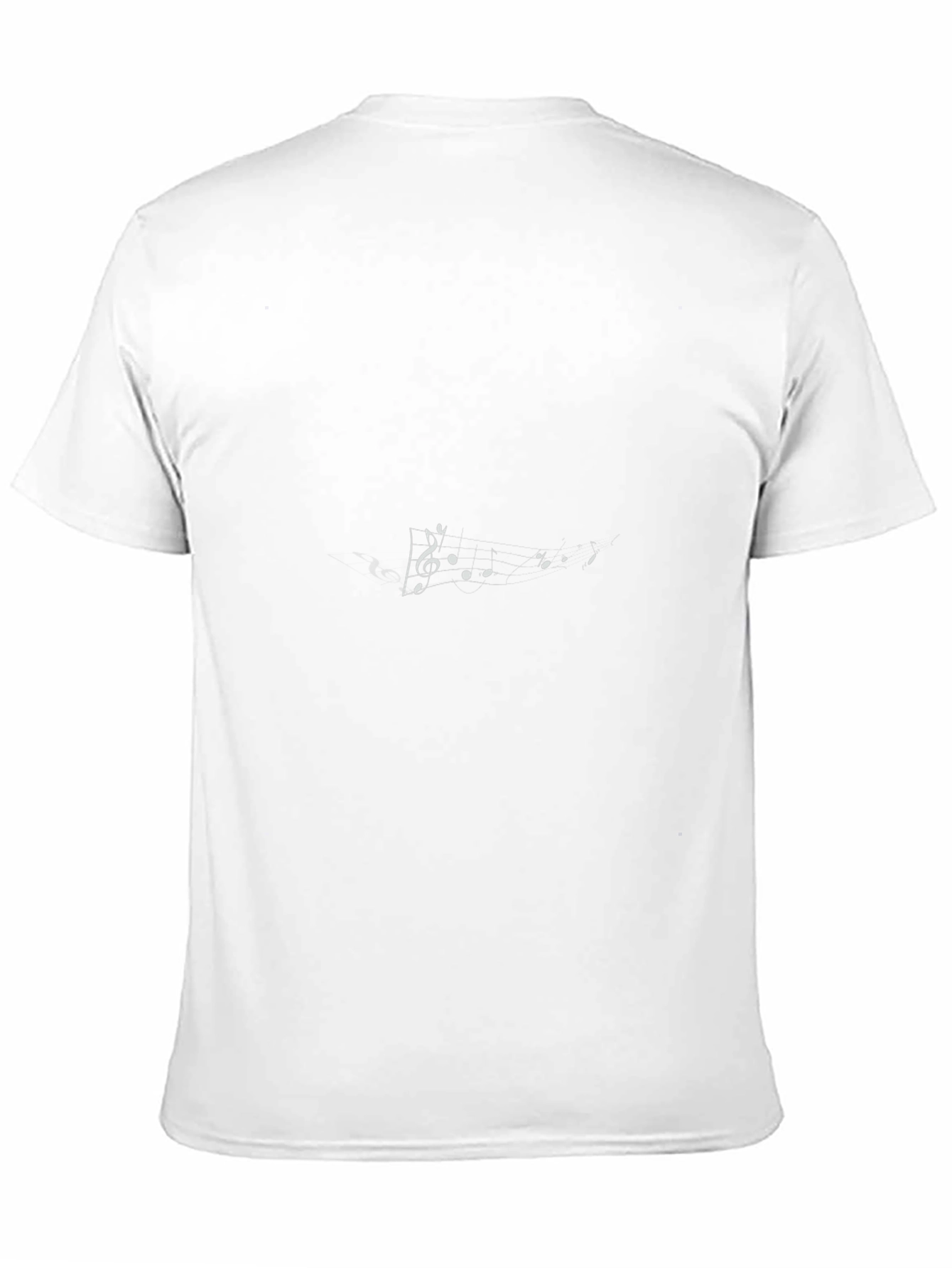 Musical Note T-Shirt - Black Cotton Tee