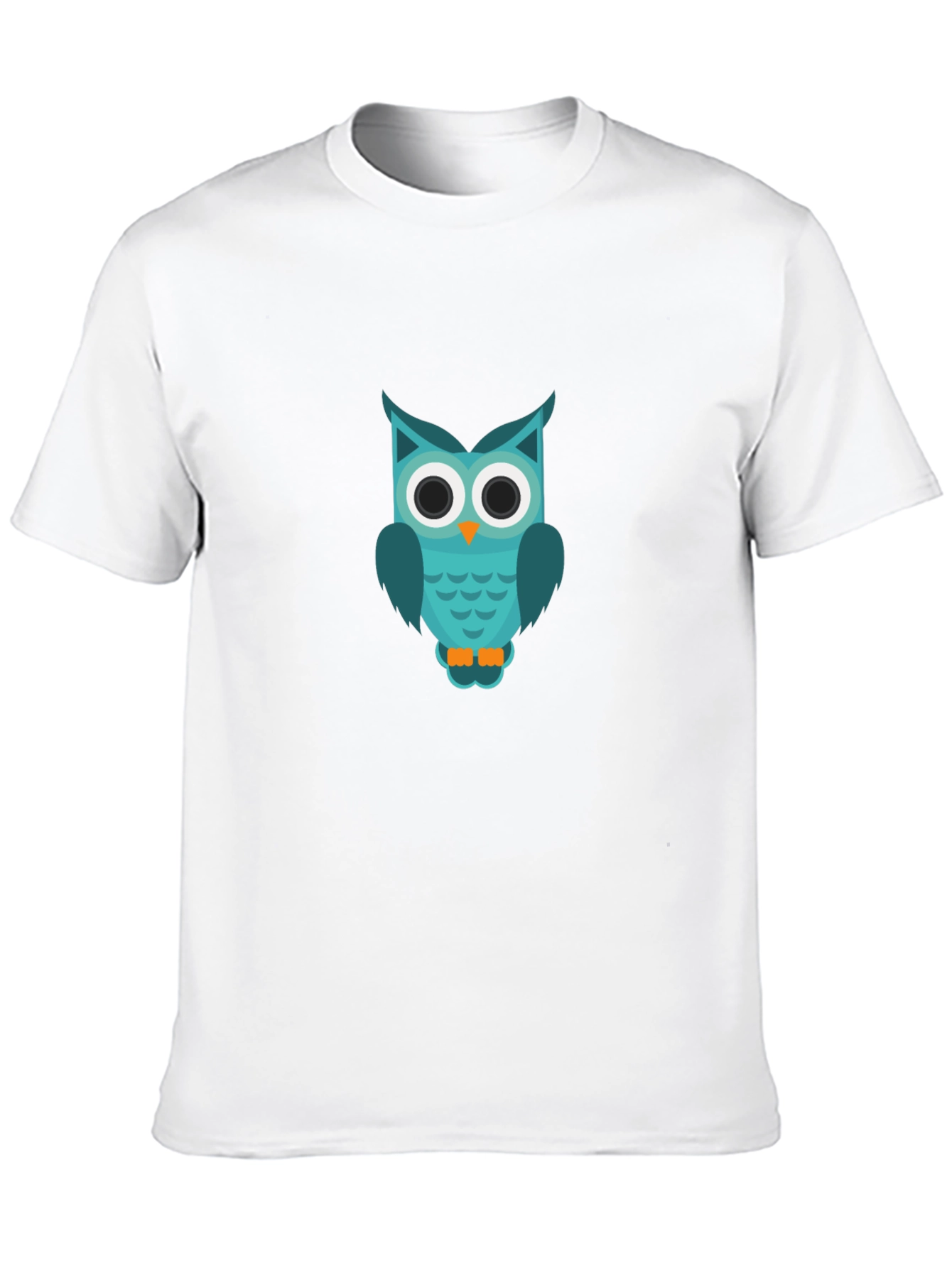 Owl Graphic T-Shirt - Cool & Casual Black Tee