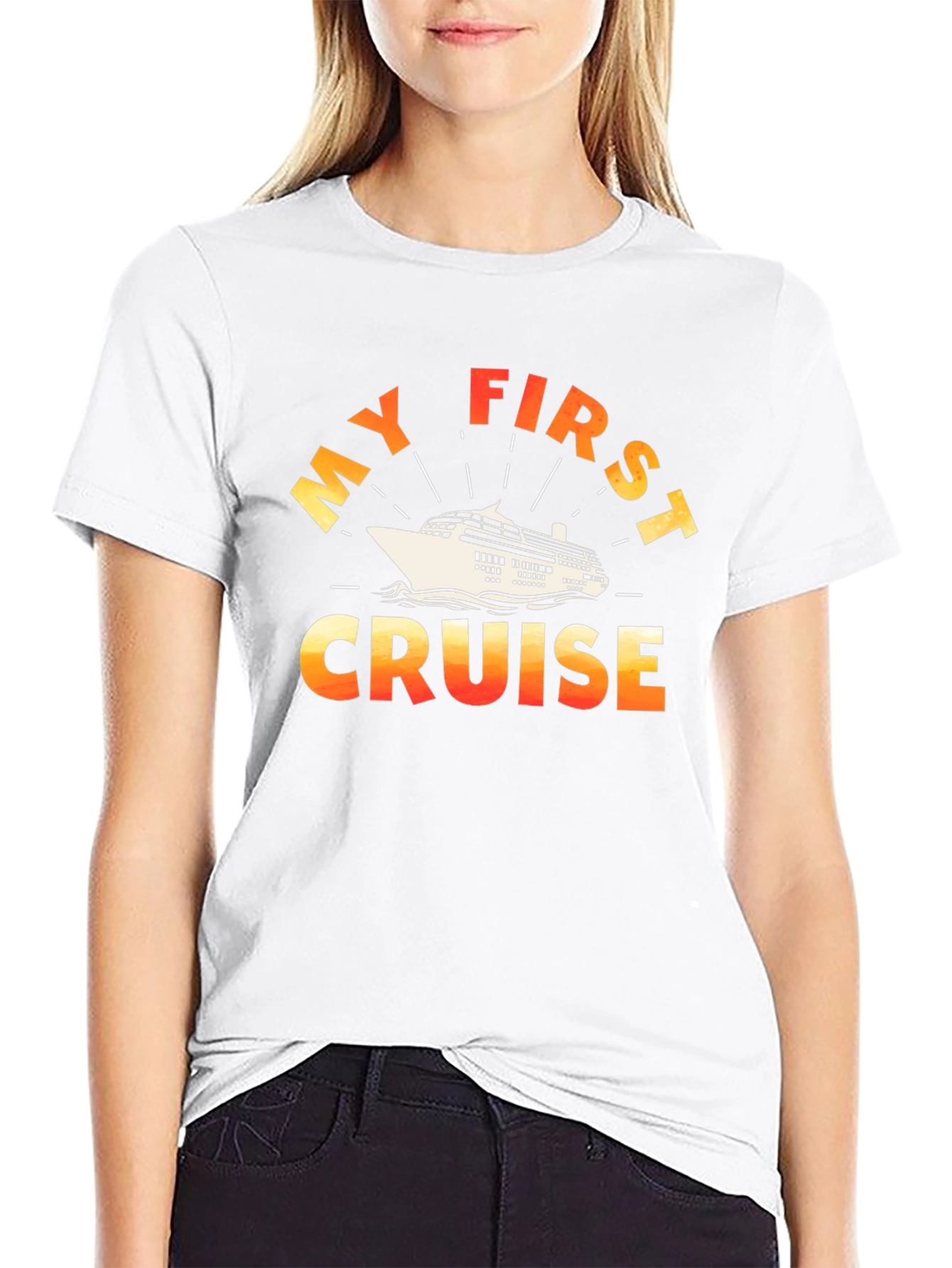 My First Cruise Graphic T-Shirt - Vacation Souvenir