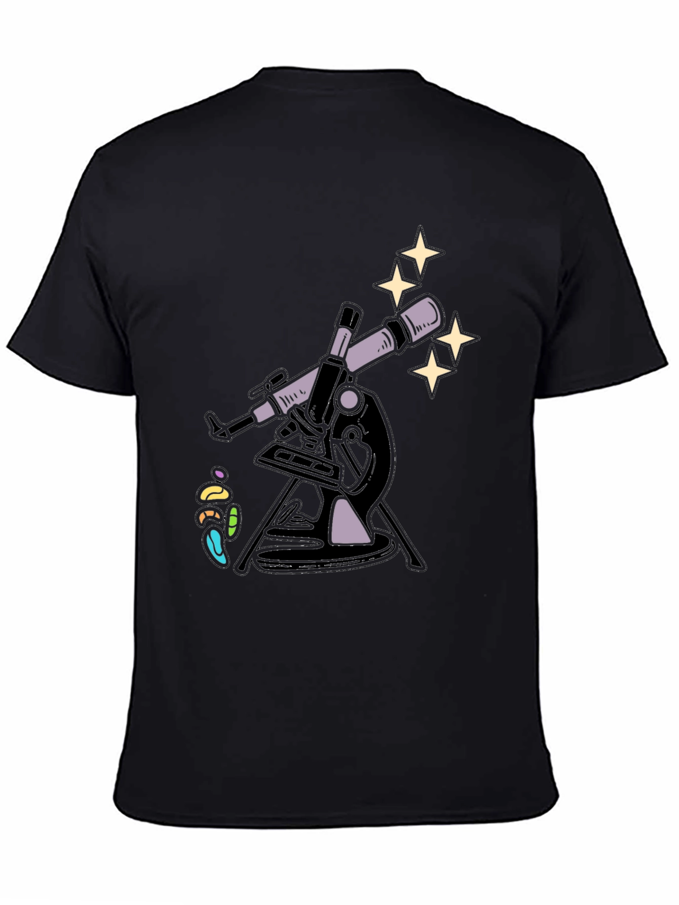 Telescope Star Gazer Graphic Tee