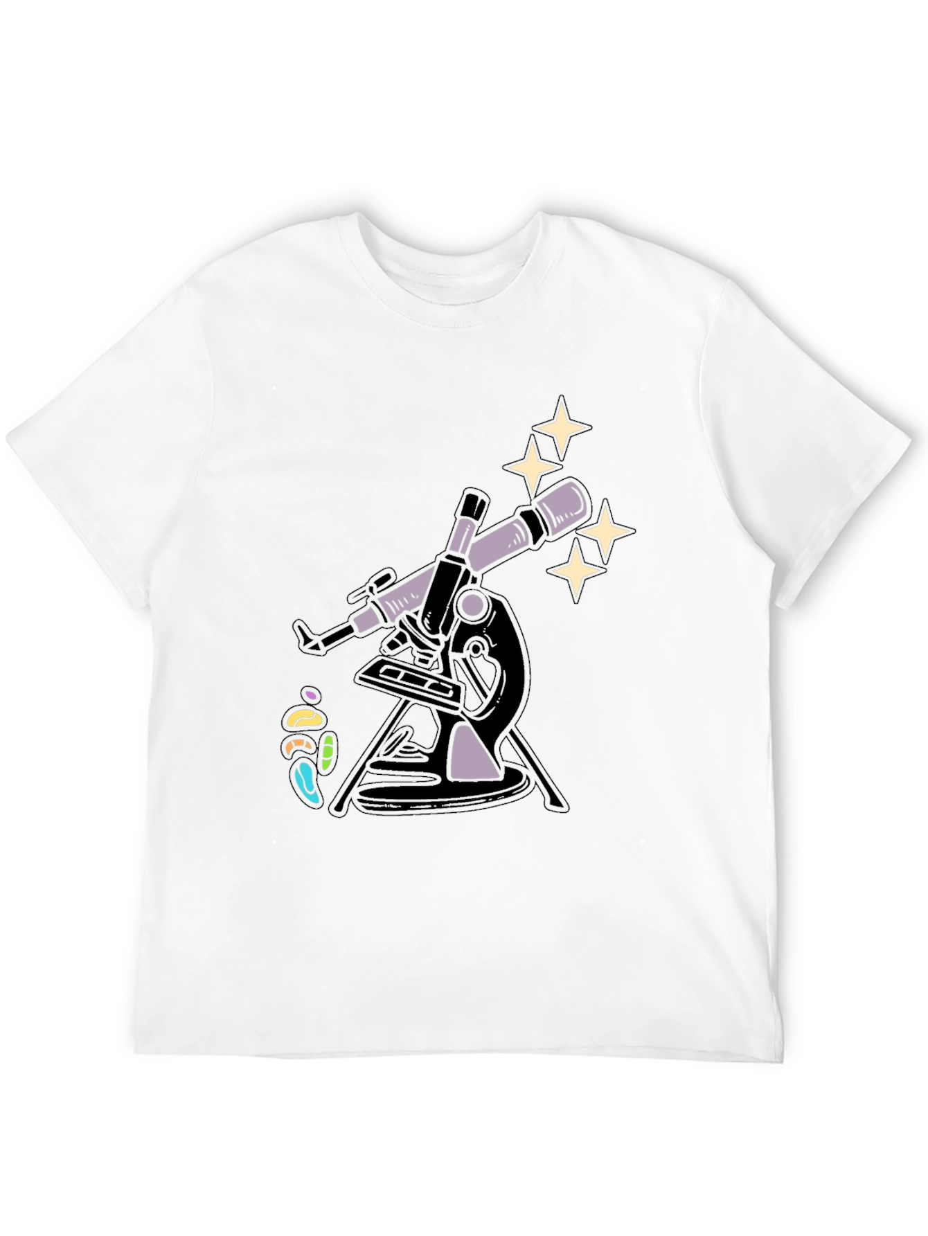 Telescope Star Gazer Graphic Tee
