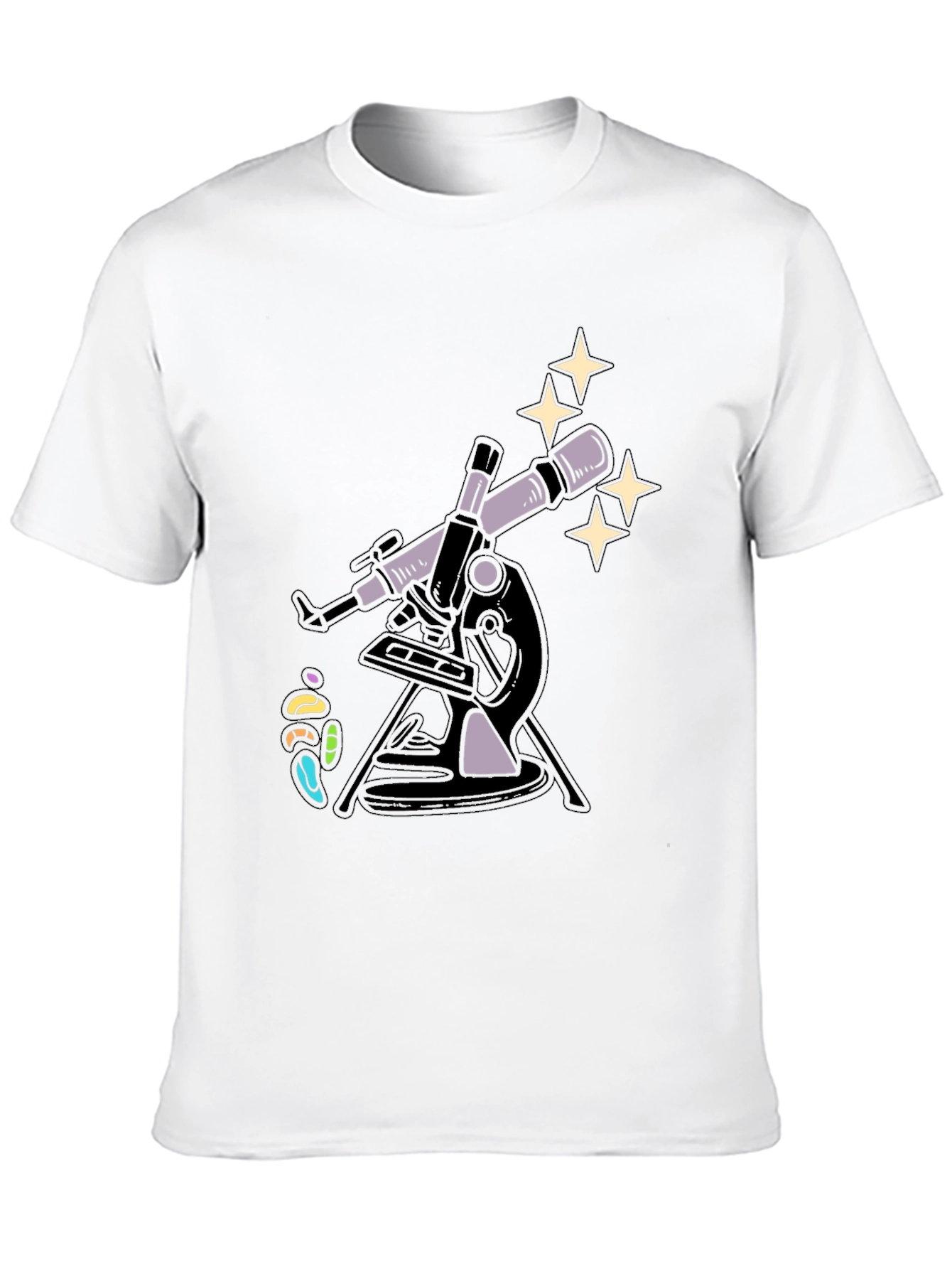 Telescope Star Gazer Graphic Tee