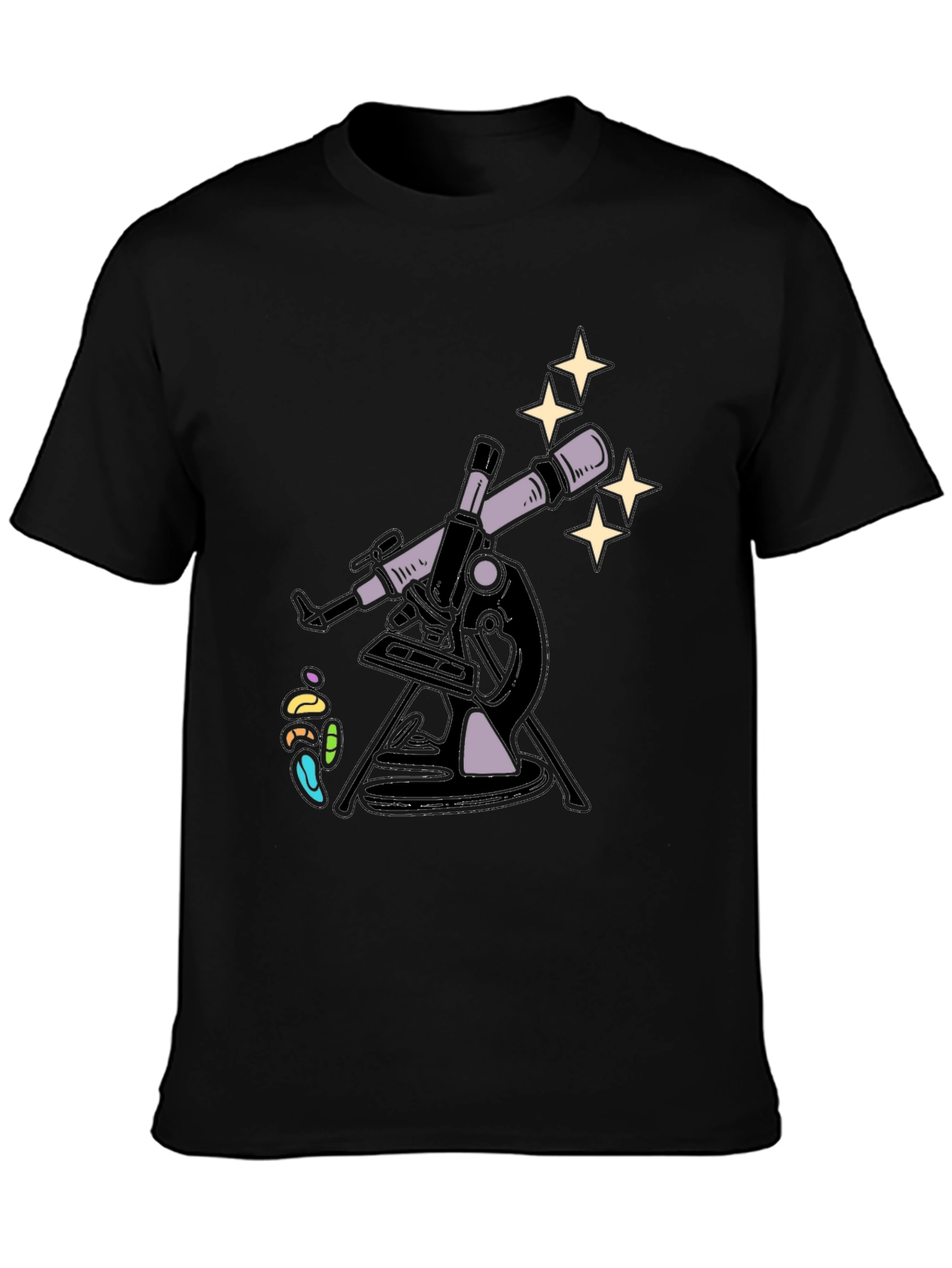 Telescope Star Gazer Graphic Tee