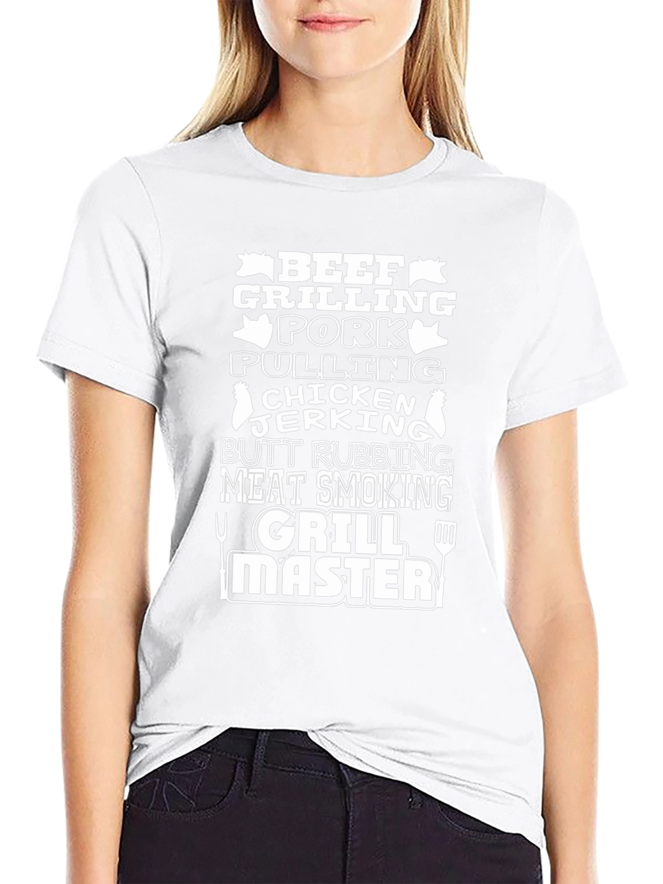 BBQ Grill Master Black T-Shirt - Funny Grilling Tee