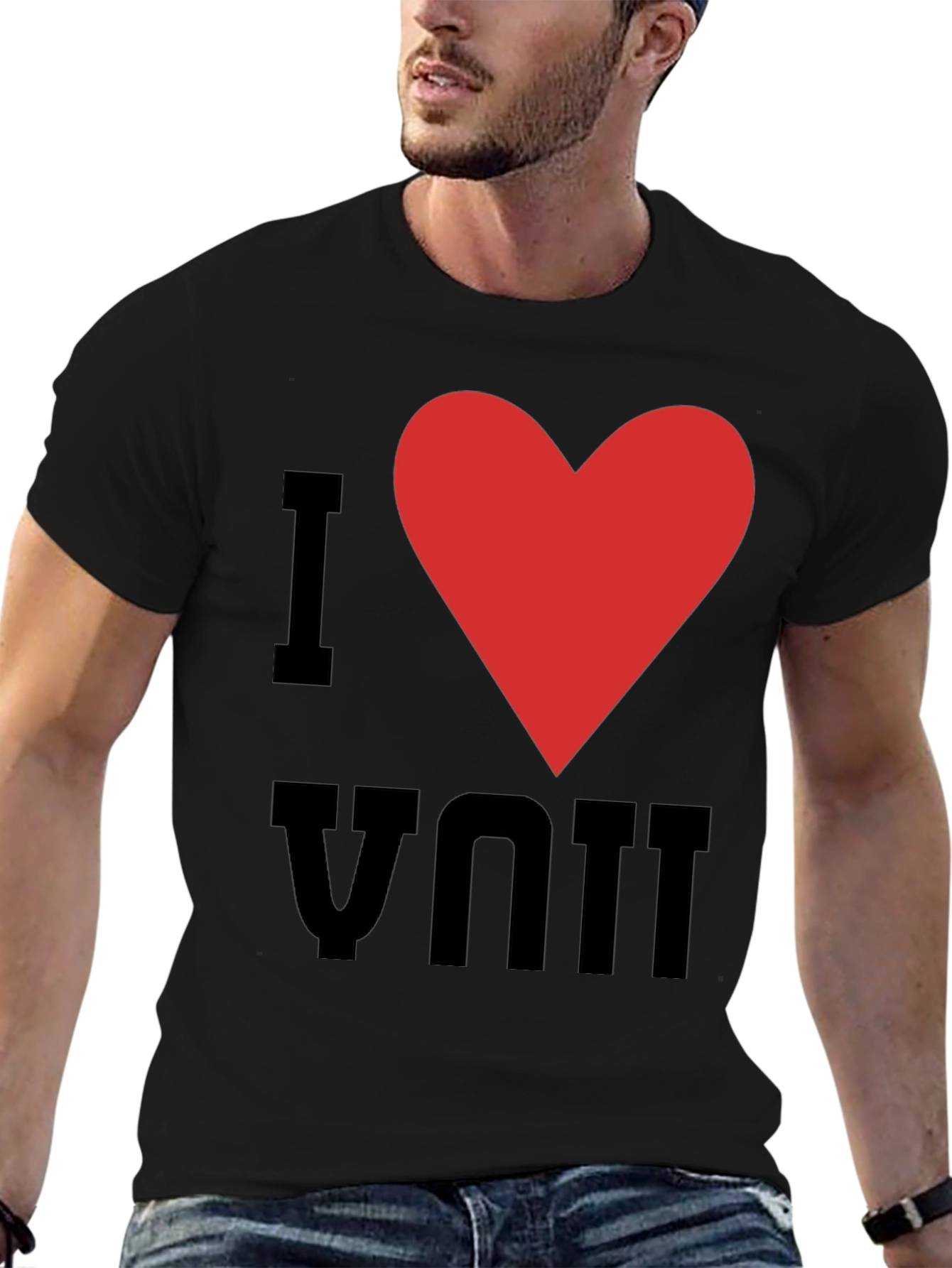 I Heart You Graphic Tee - Soft Cotton Blend