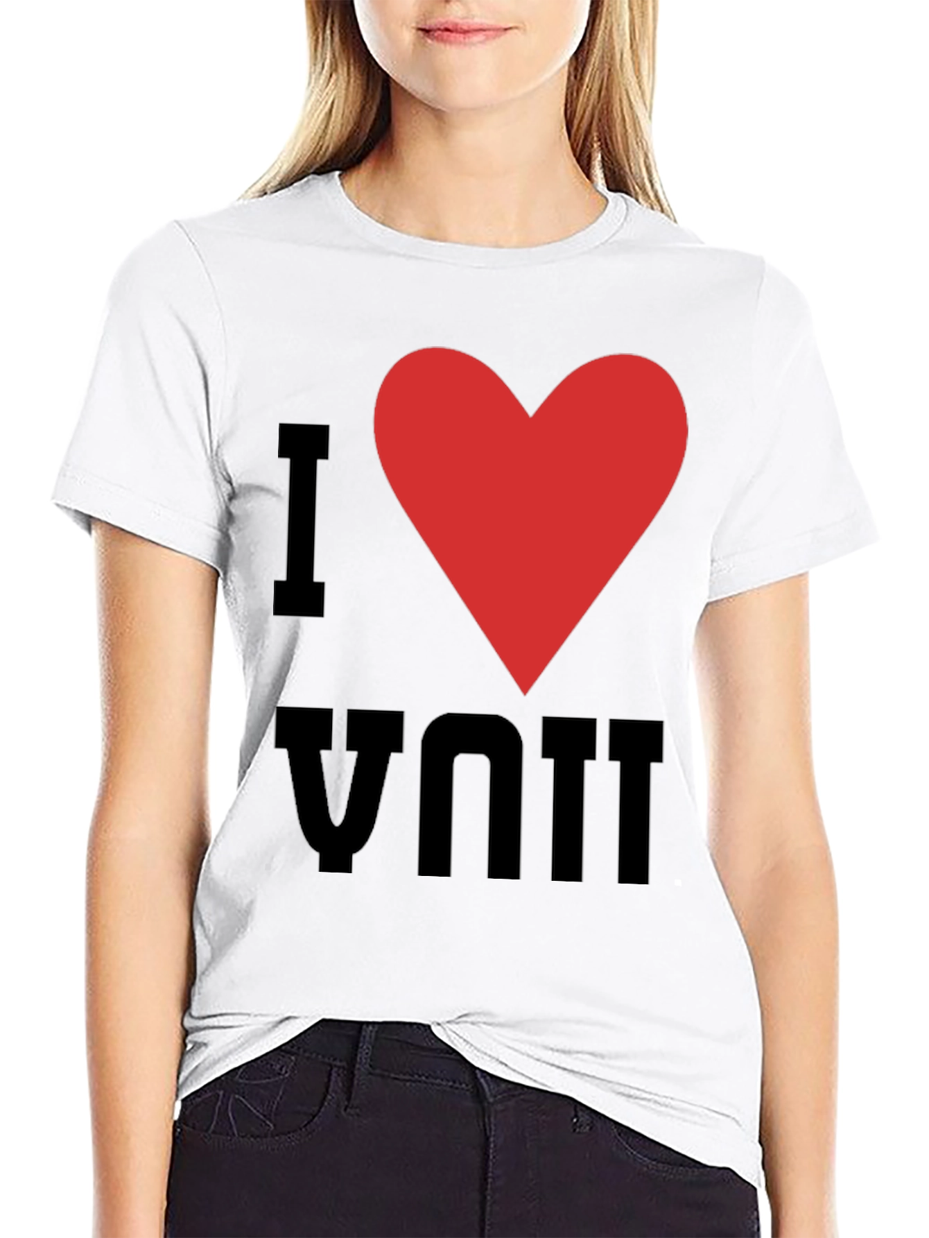 I Heart You Graphic Tee - Soft Cotton Blend