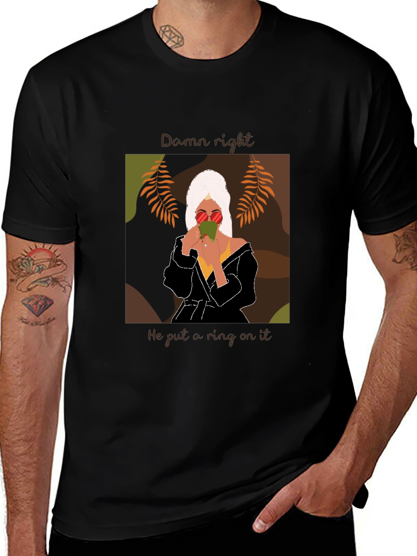 Damn Right Ring T-Shirt