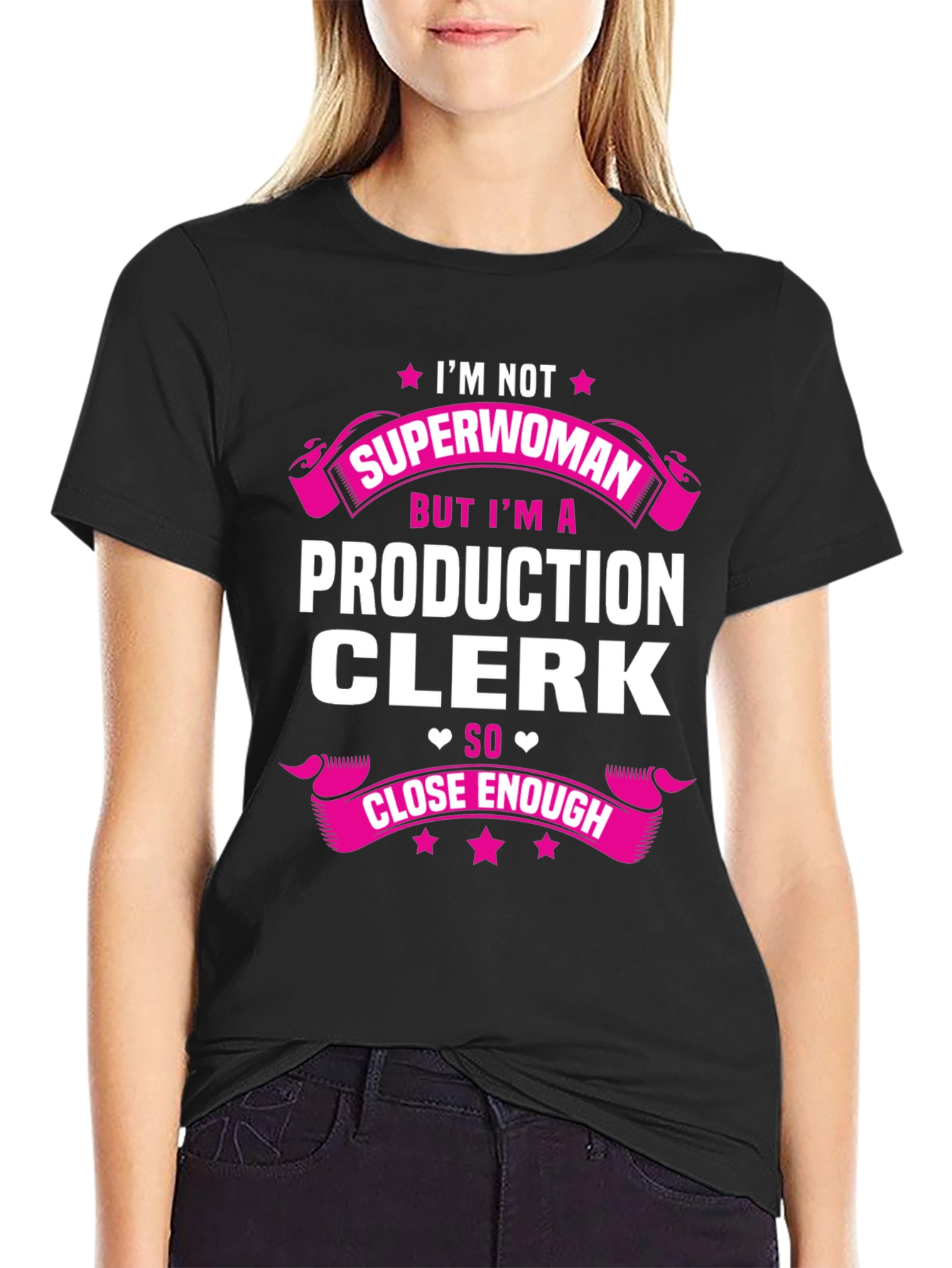 Production Clerk Superwoman T-Shirt