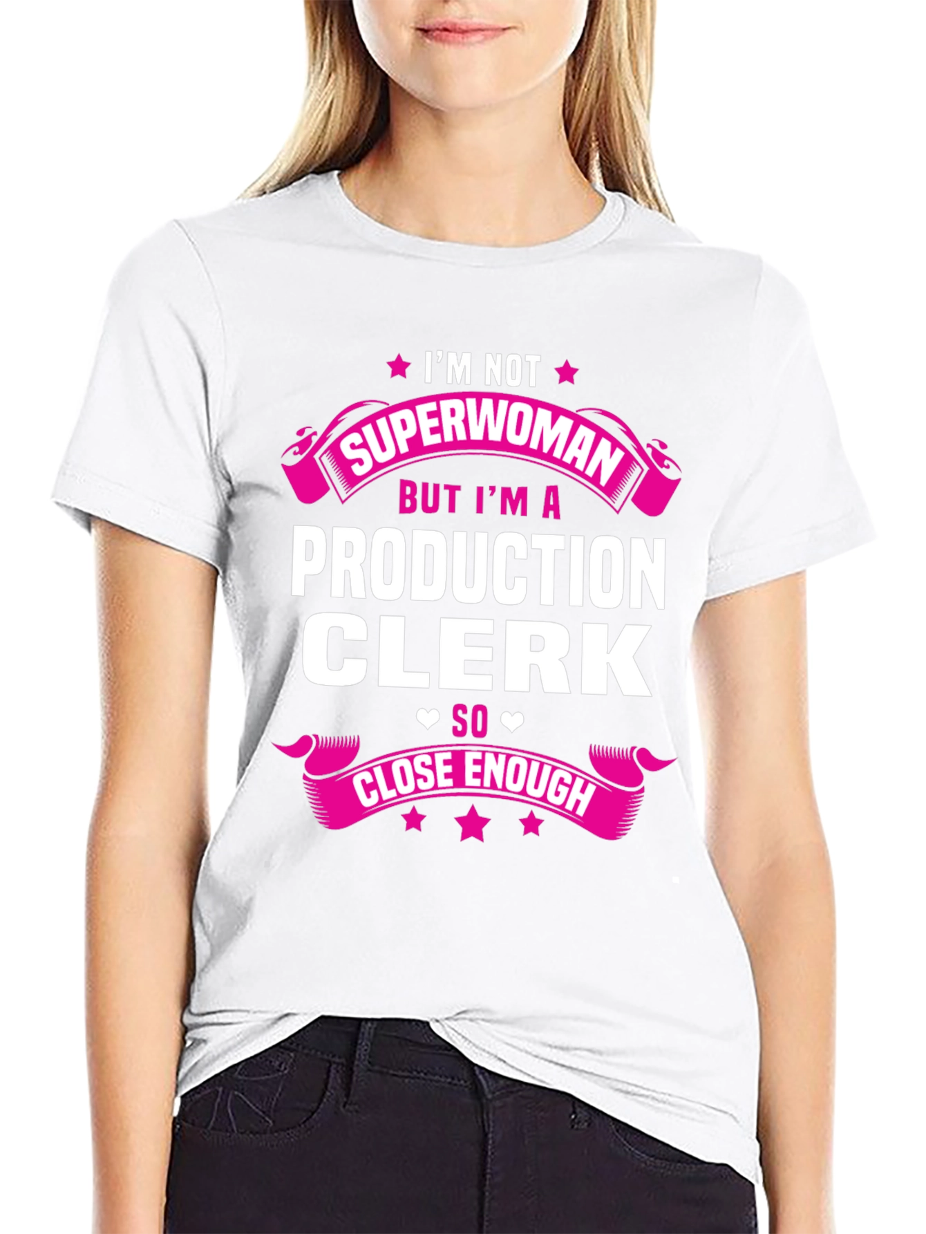 Production Clerk Superwoman T-Shirt