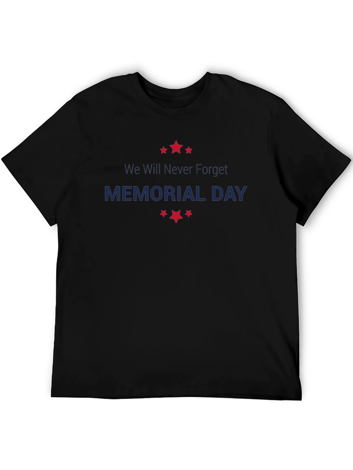 Memorial Day Graphic Print T-Shirt
