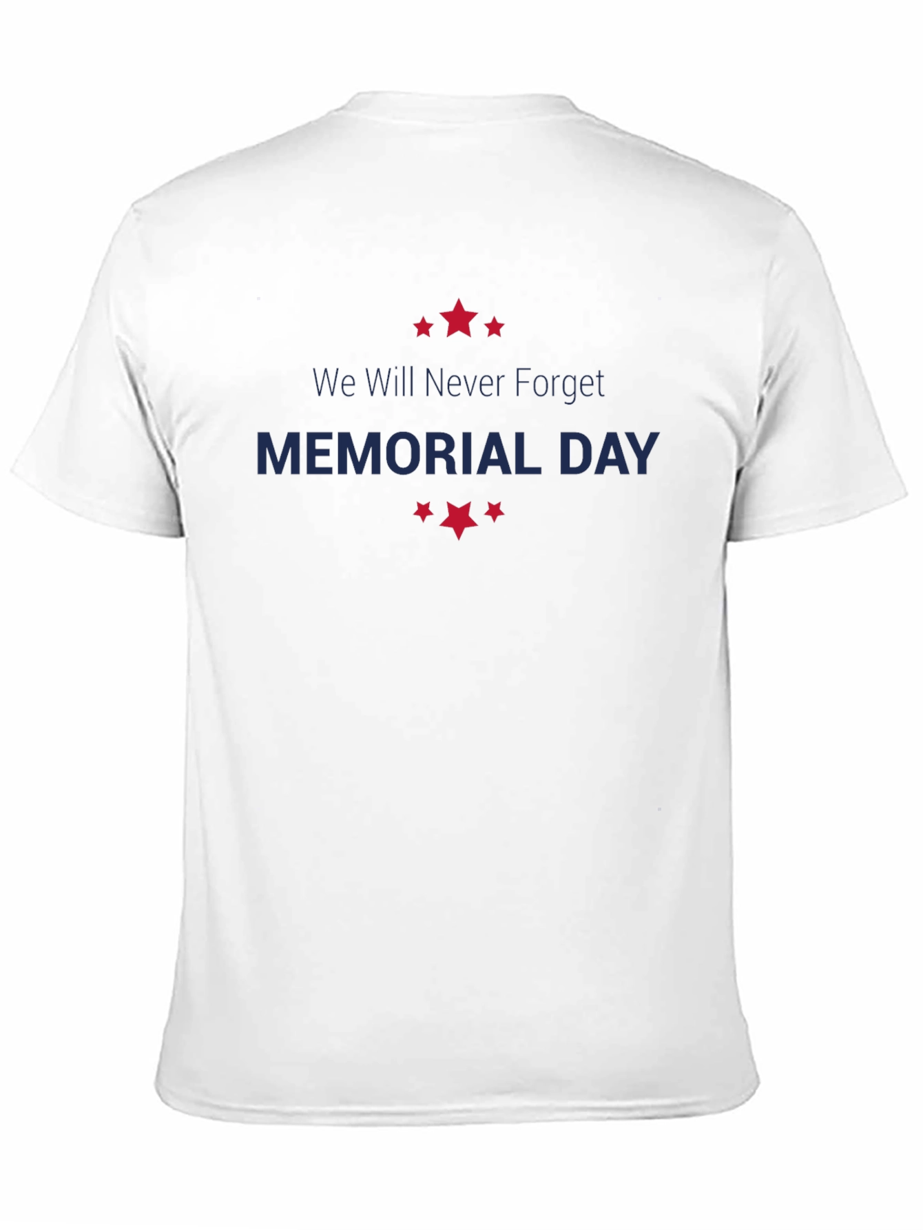 Memorial Day Graphic Print T-Shirt