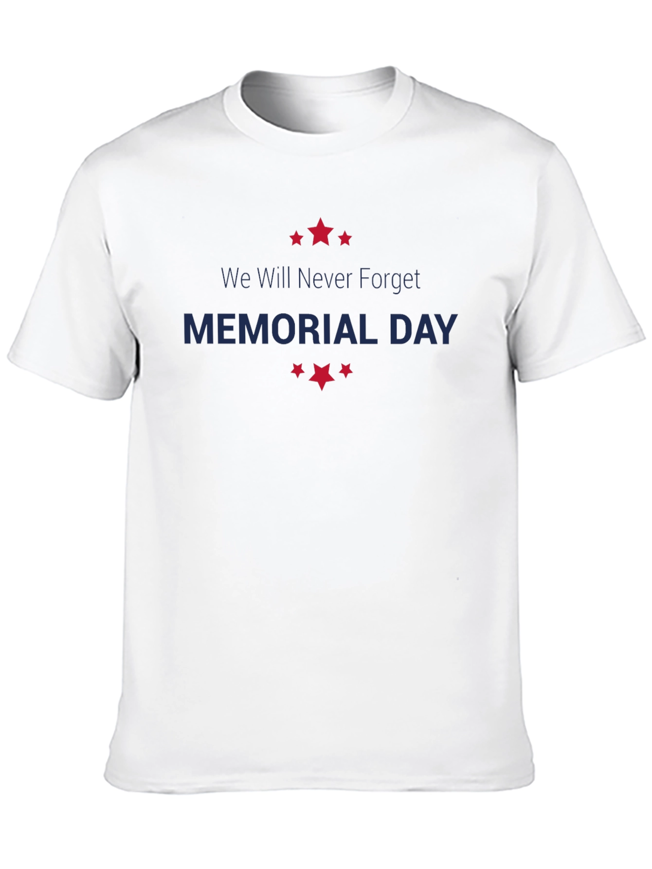 Memorial Day Graphic Print T-Shirt