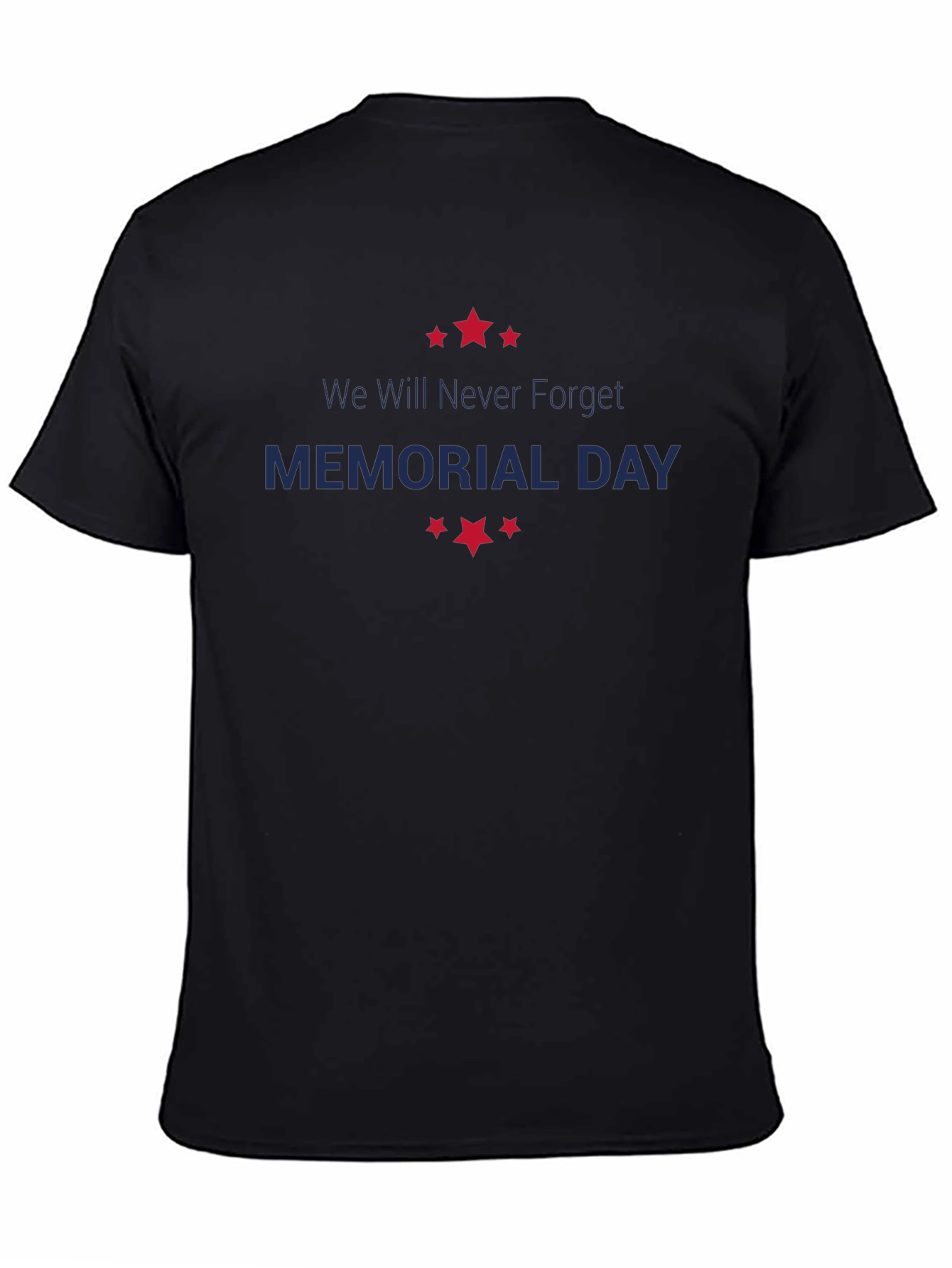 Memorial Day Graphic Print T-Shirt