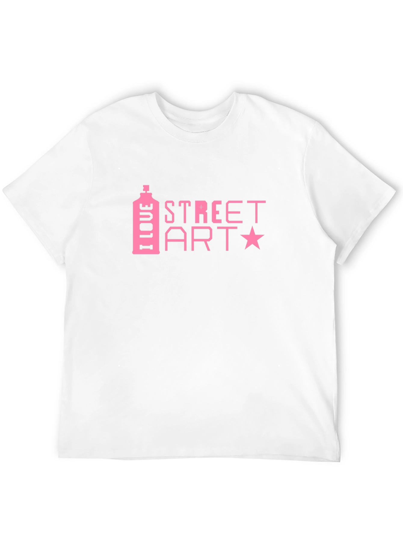 I Love Street Art Black T-Shirt