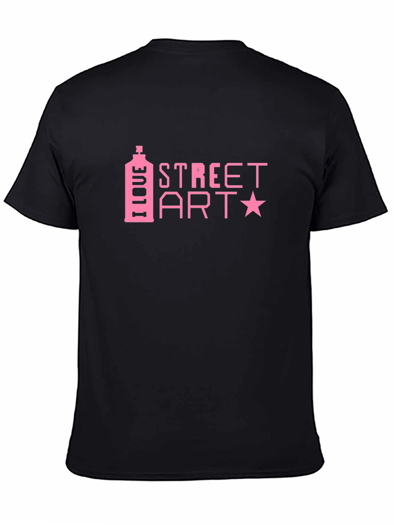 I Love Street Art Black T-Shirt