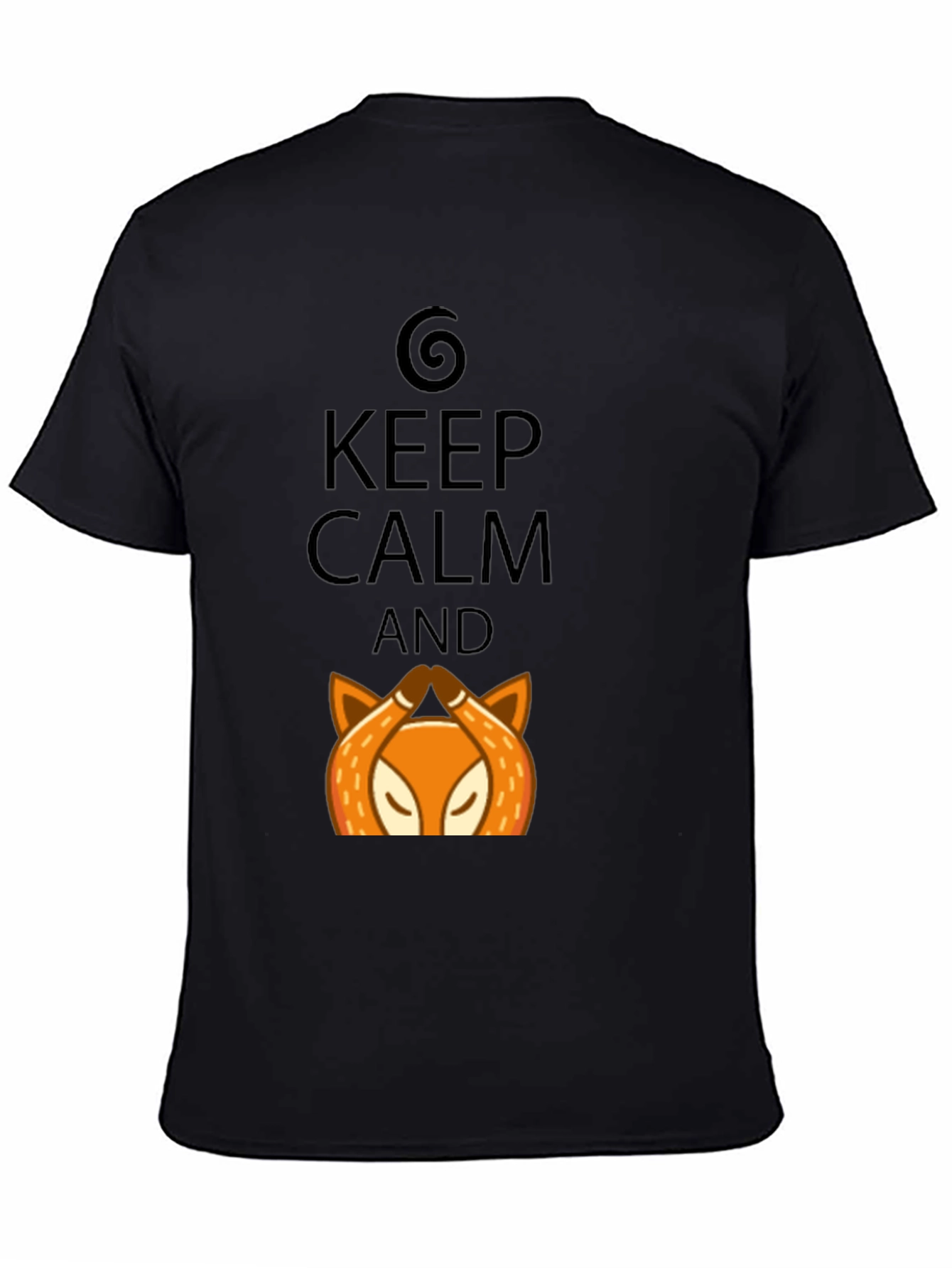 Keep Calm Fox T-Shirt - Premium Comfort