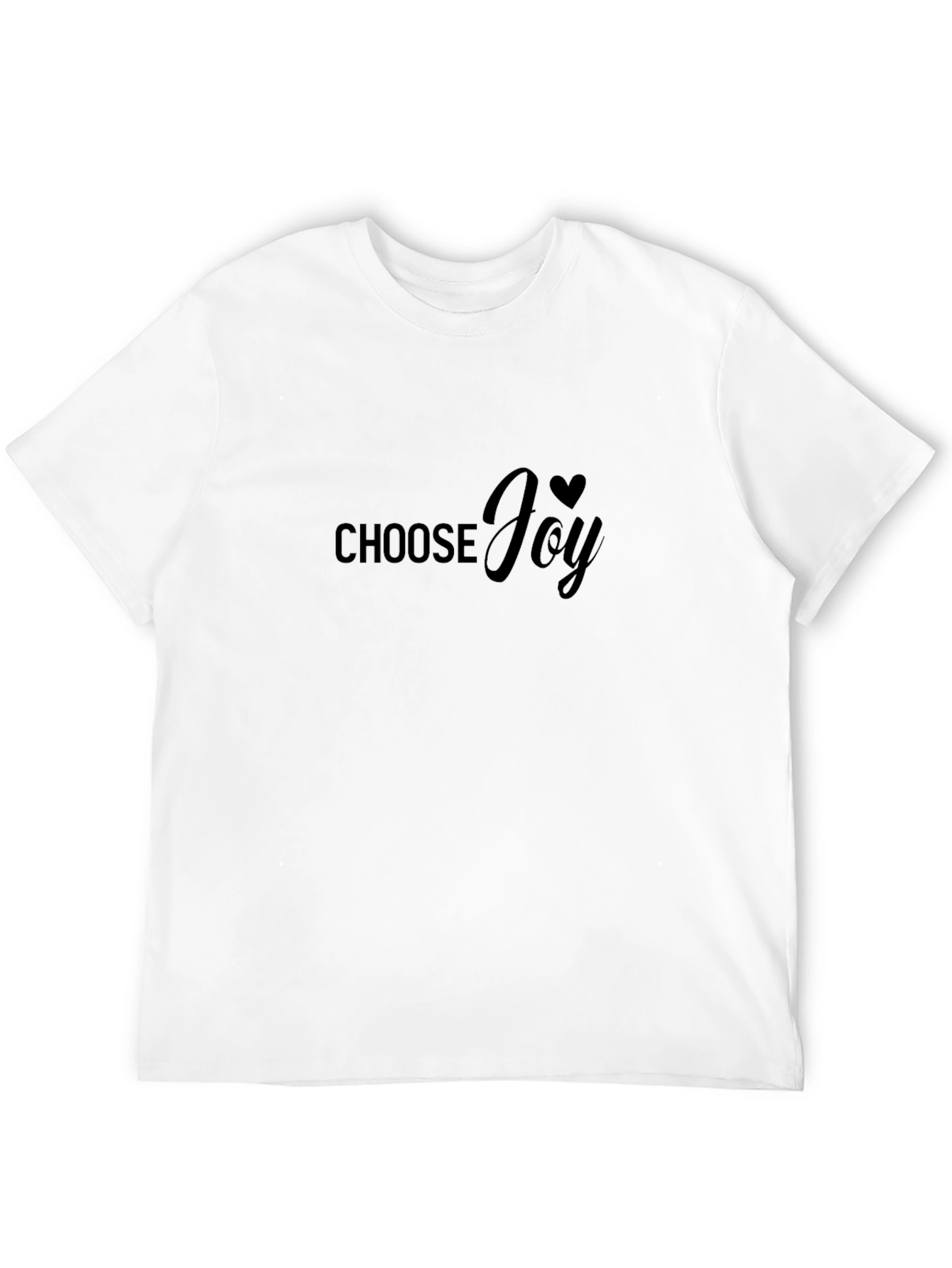 Choose Joy Black Graphic Tee