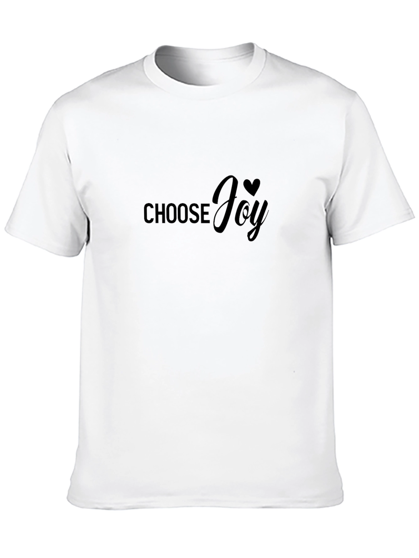 Choose Joy Black Graphic Tee