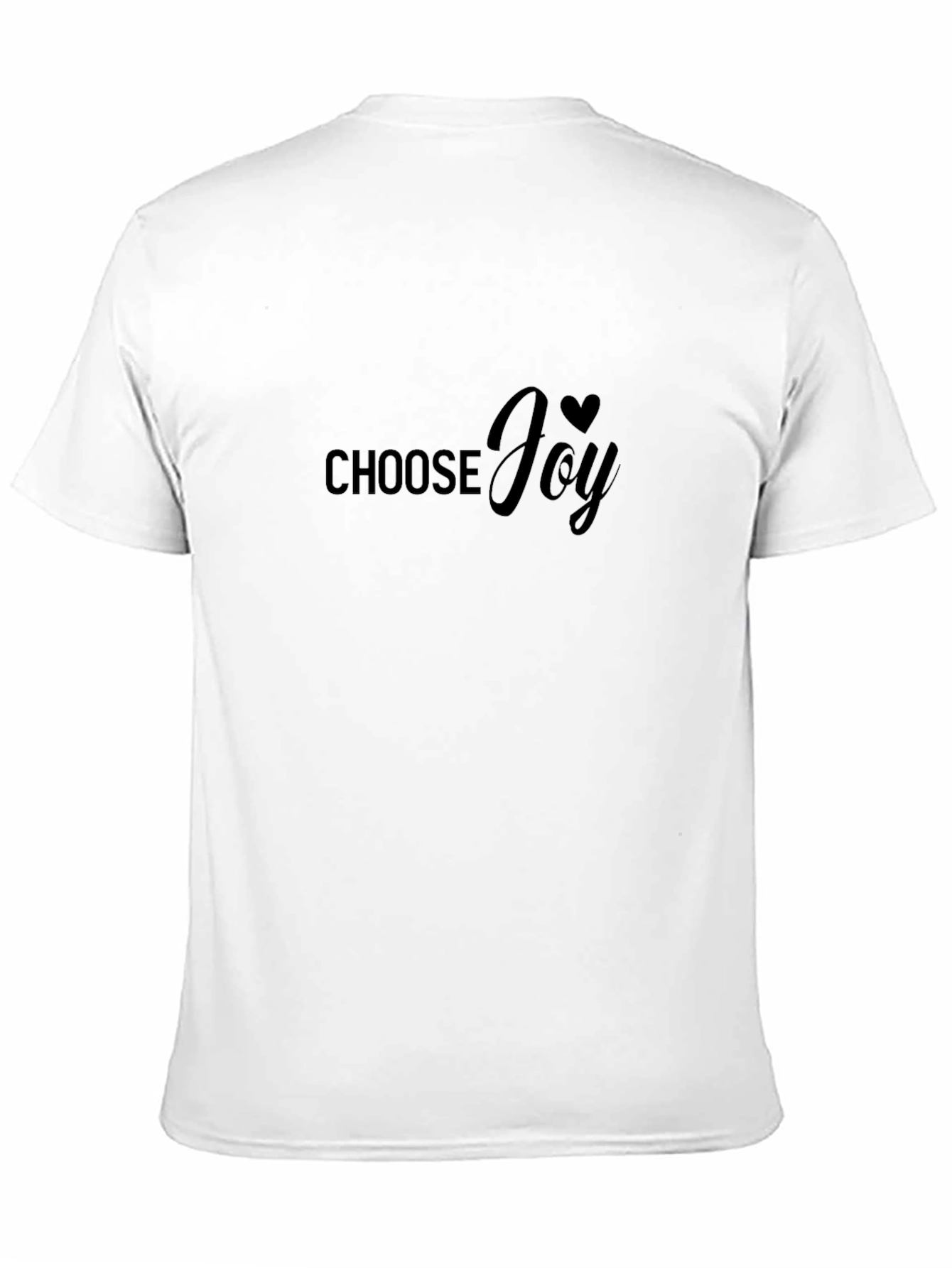 Choose Joy Black Graphic Tee
