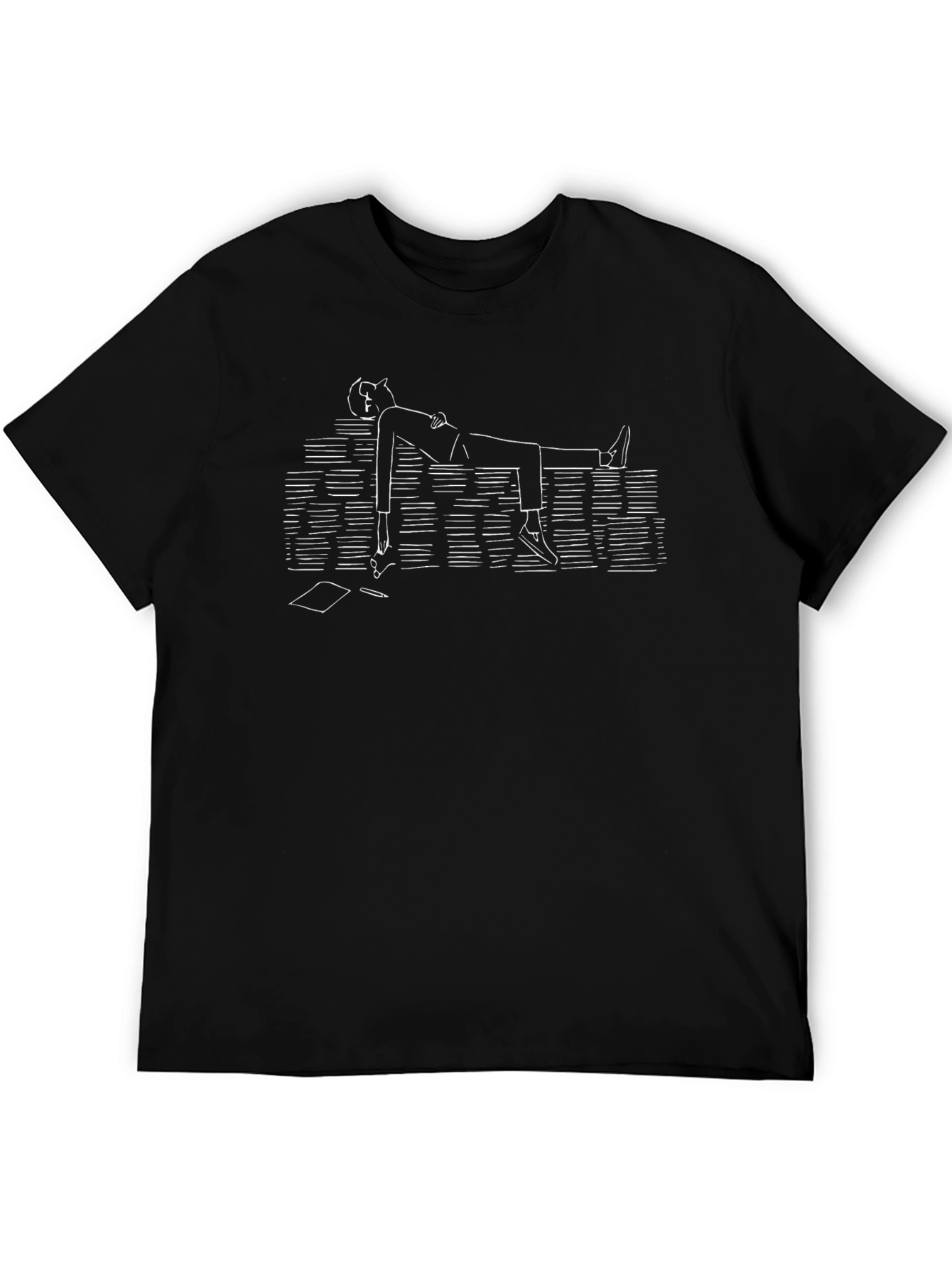 Overworked Funny Graphic T-Shirt