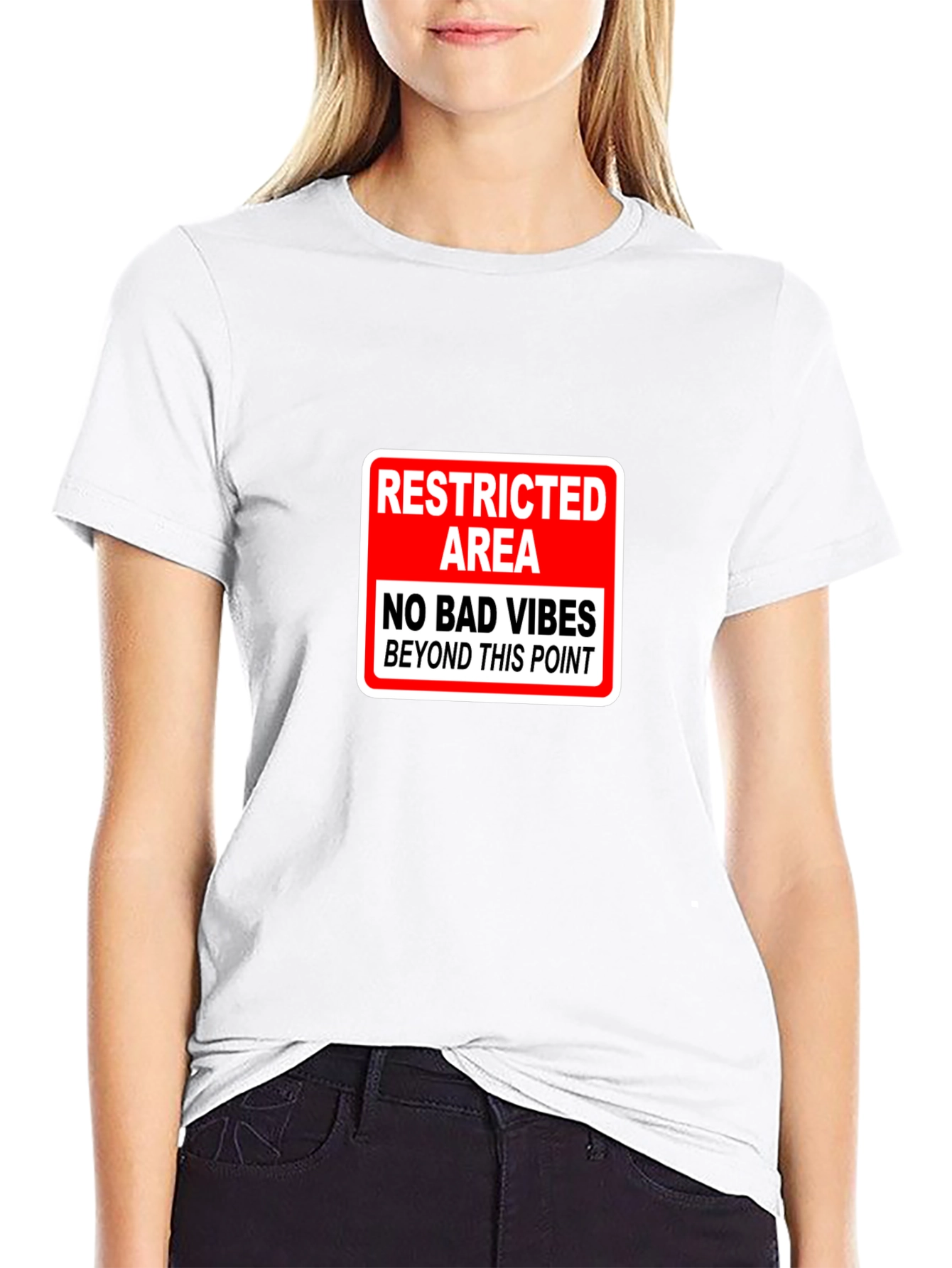 Restricted Area No Bad Vibes T-Shirt