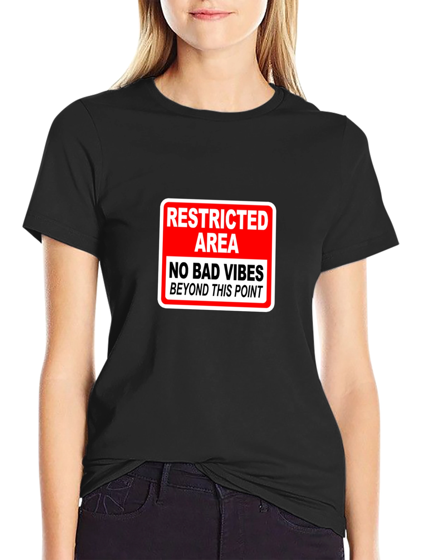 Restricted Area No Bad Vibes T-Shirt