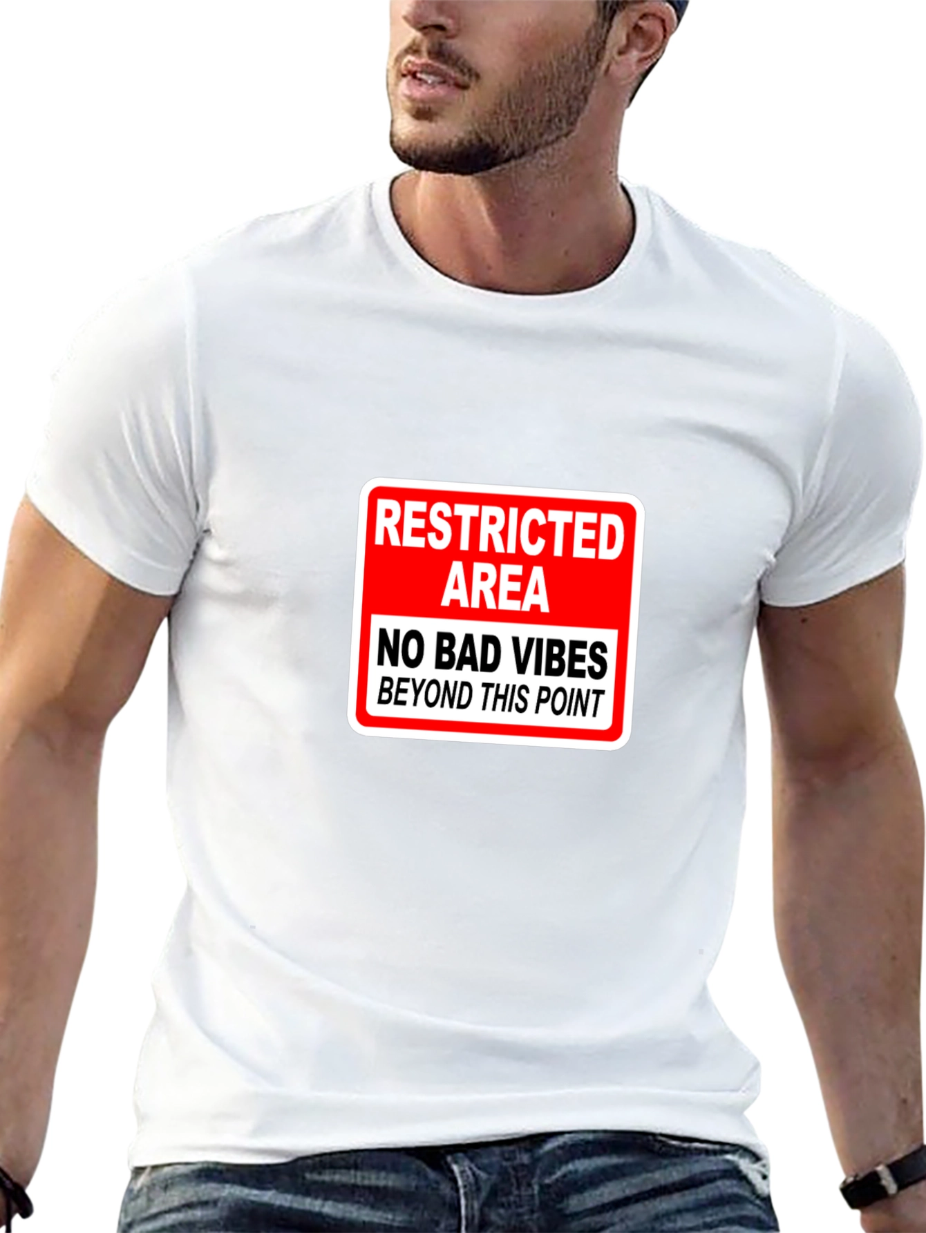 Restricted Area No Bad Vibes T-Shirt