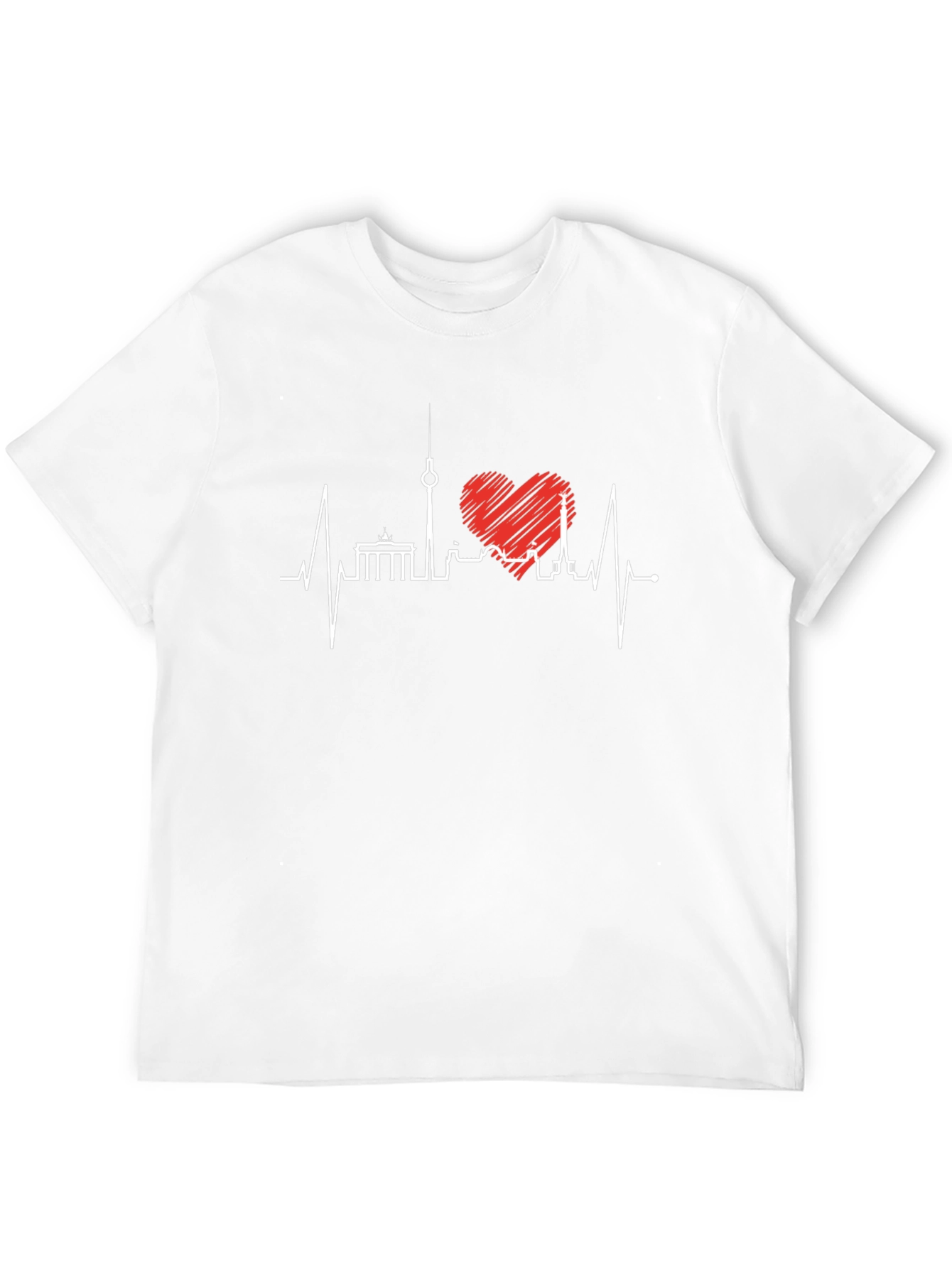 Berlin Heartbeat T-Shirt - City Love Tee