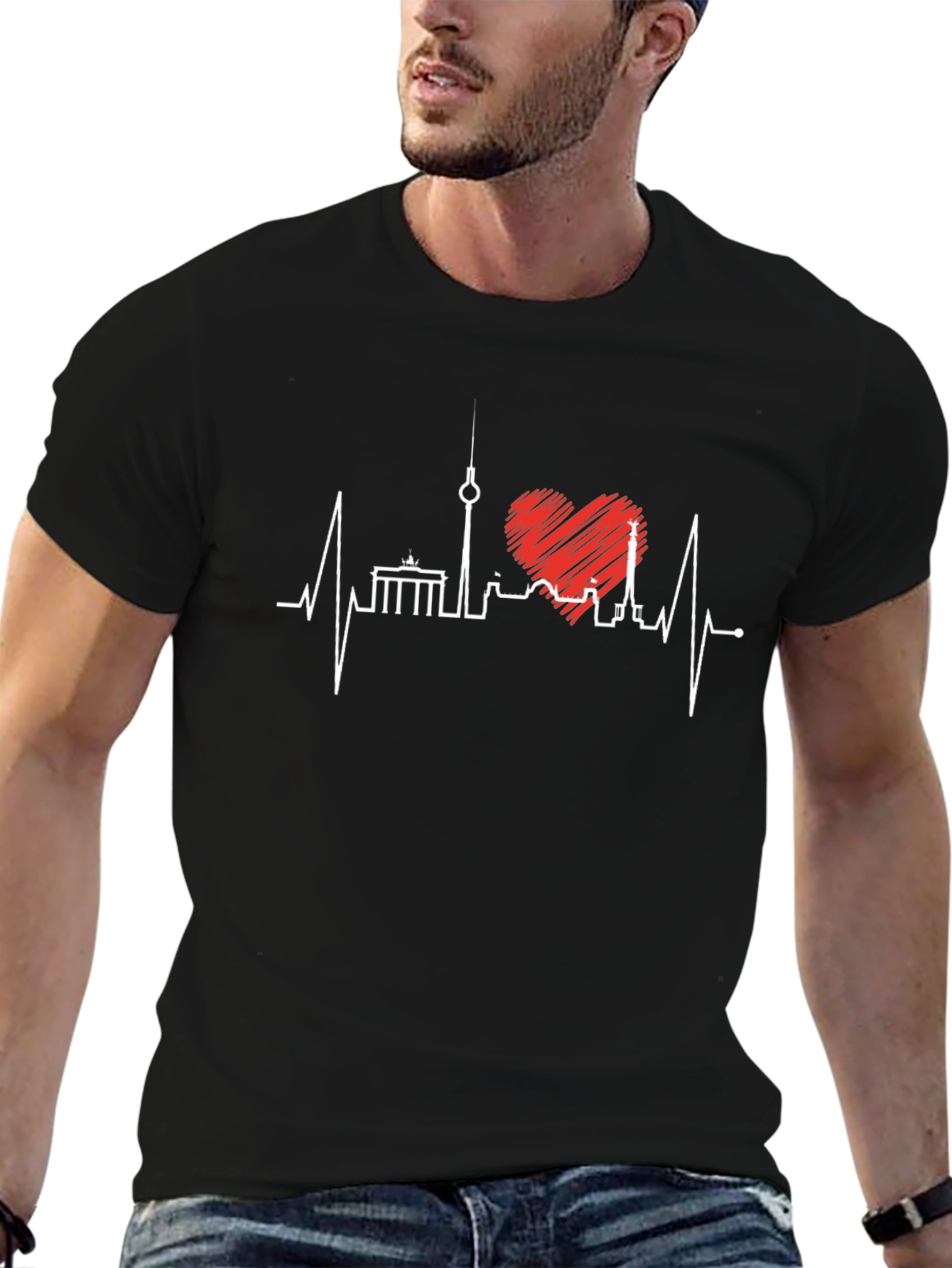 Berlin Heartbeat T-Shirt - City Love Tee