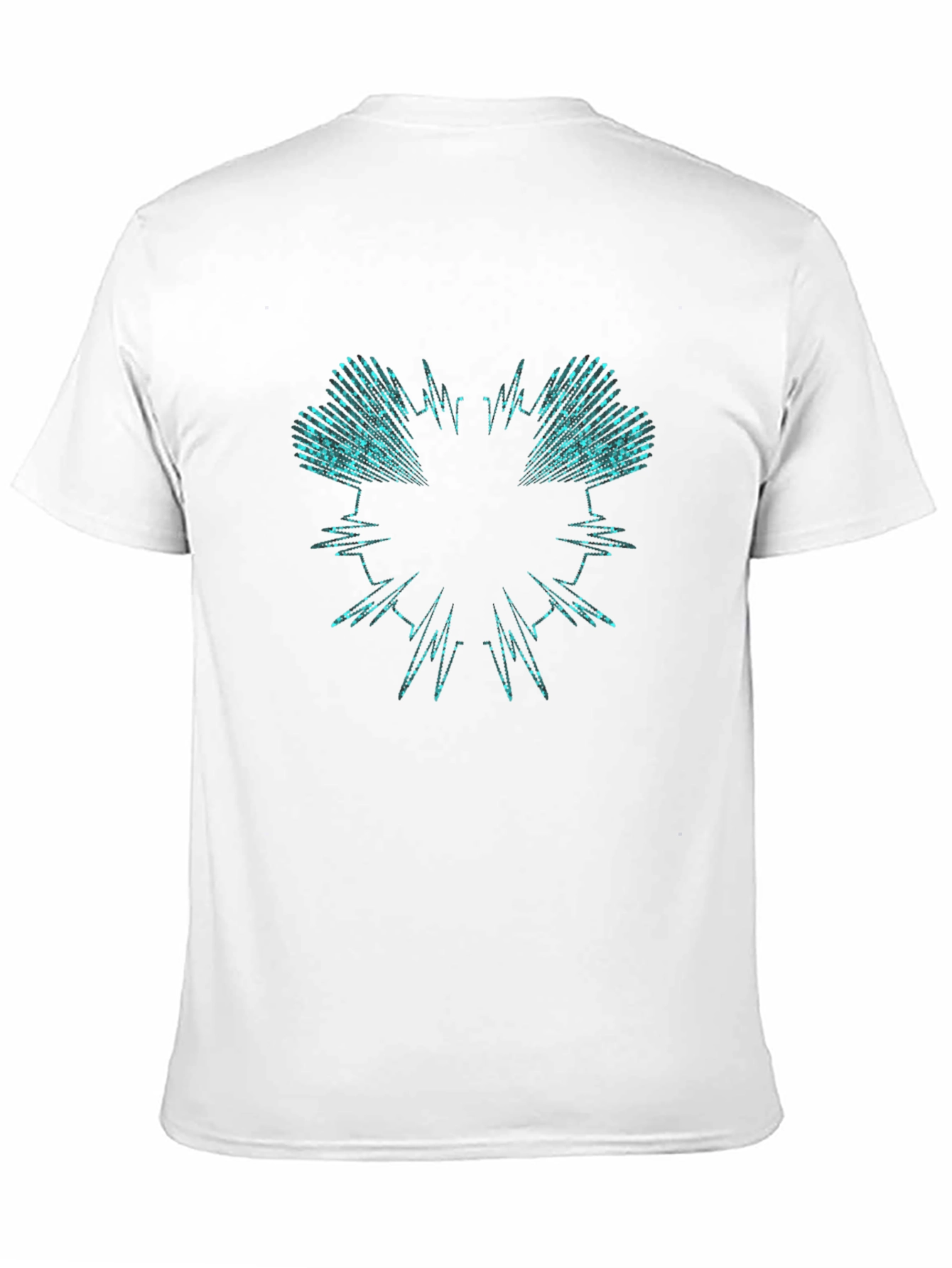 Abstract Graphic Tee - Black