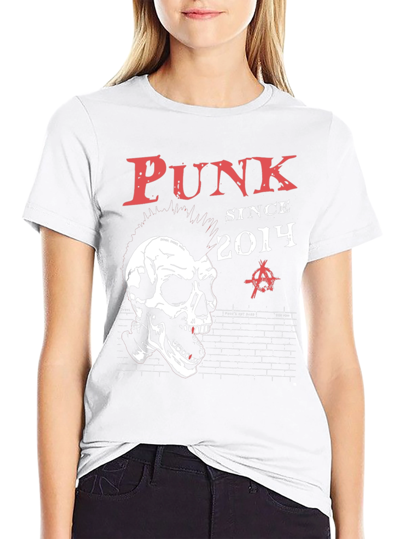 Punk Since 2014 Black T-Shirt