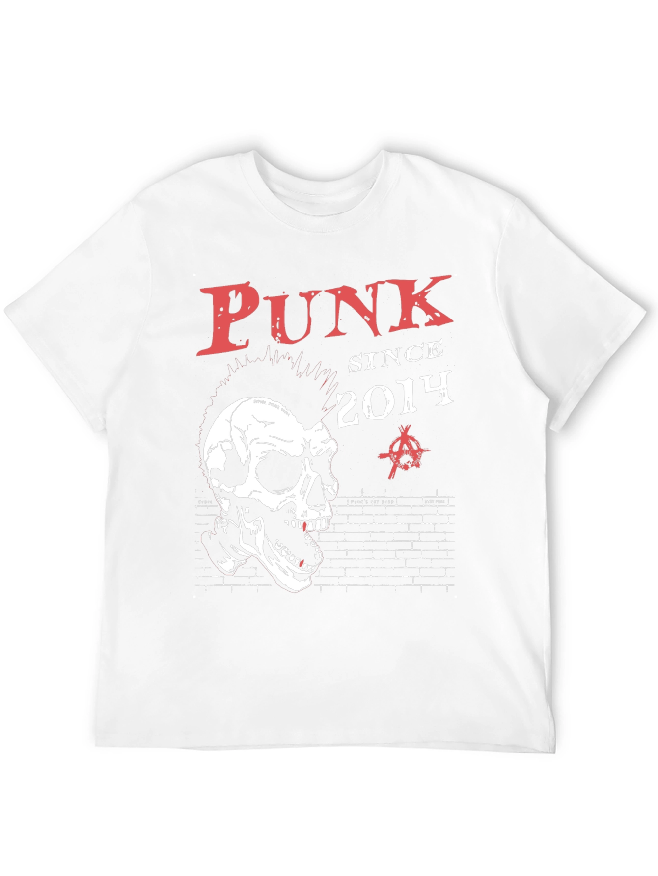 Punk Since 2014 Black T-Shirt