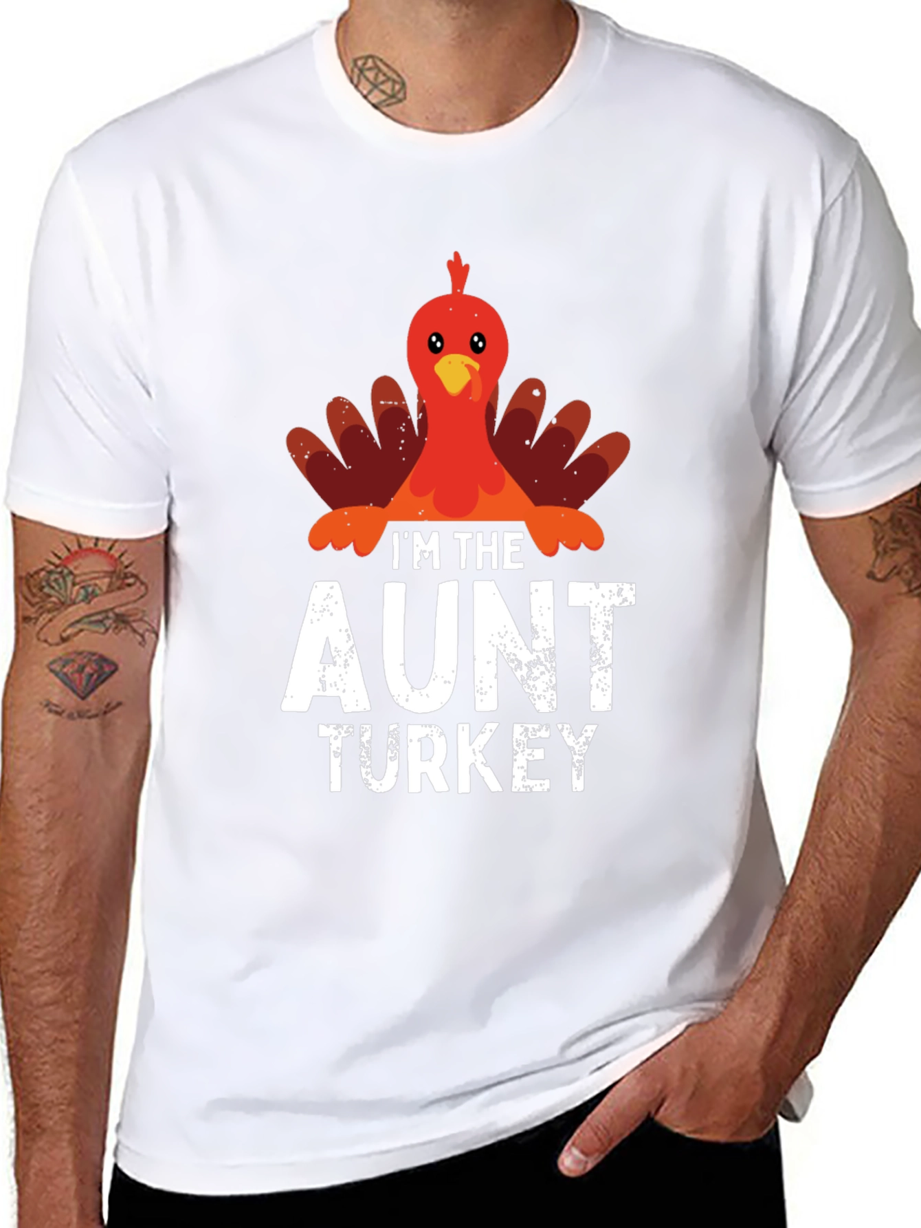 Im The Aunt Turkey Thanksgiving T-Shirt