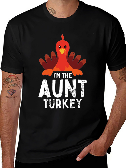 Im The Aunt Turkey Thanksgiving T-Shirt