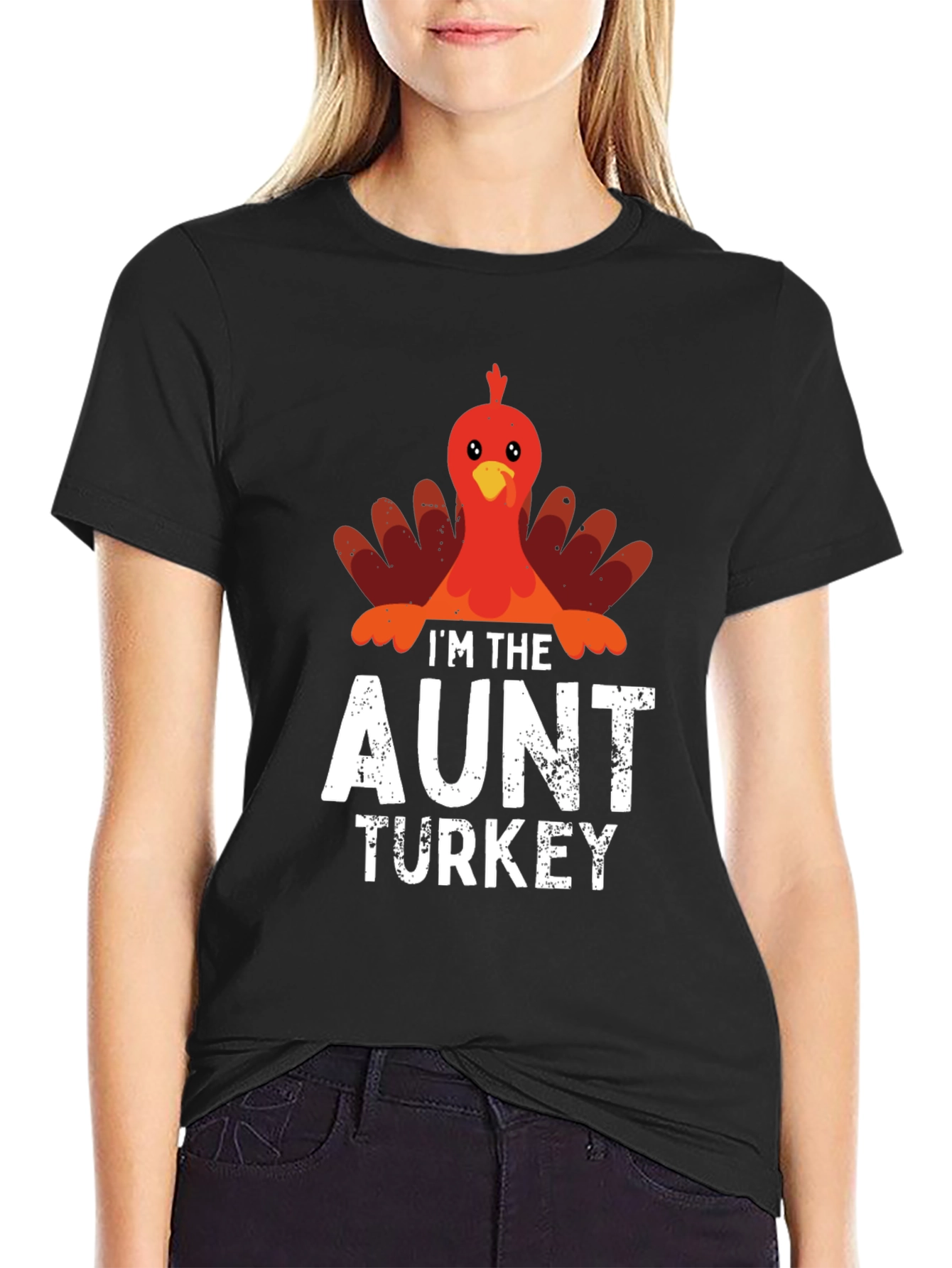 Im The Aunt Turkey Thanksgiving T-Shirt