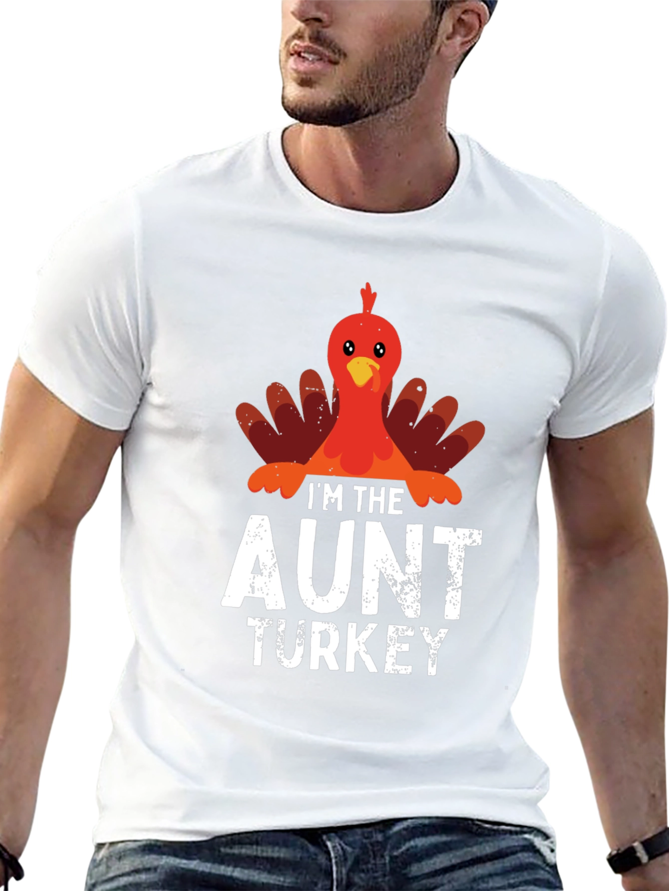 Im The Aunt Turkey Thanksgiving T-Shirt