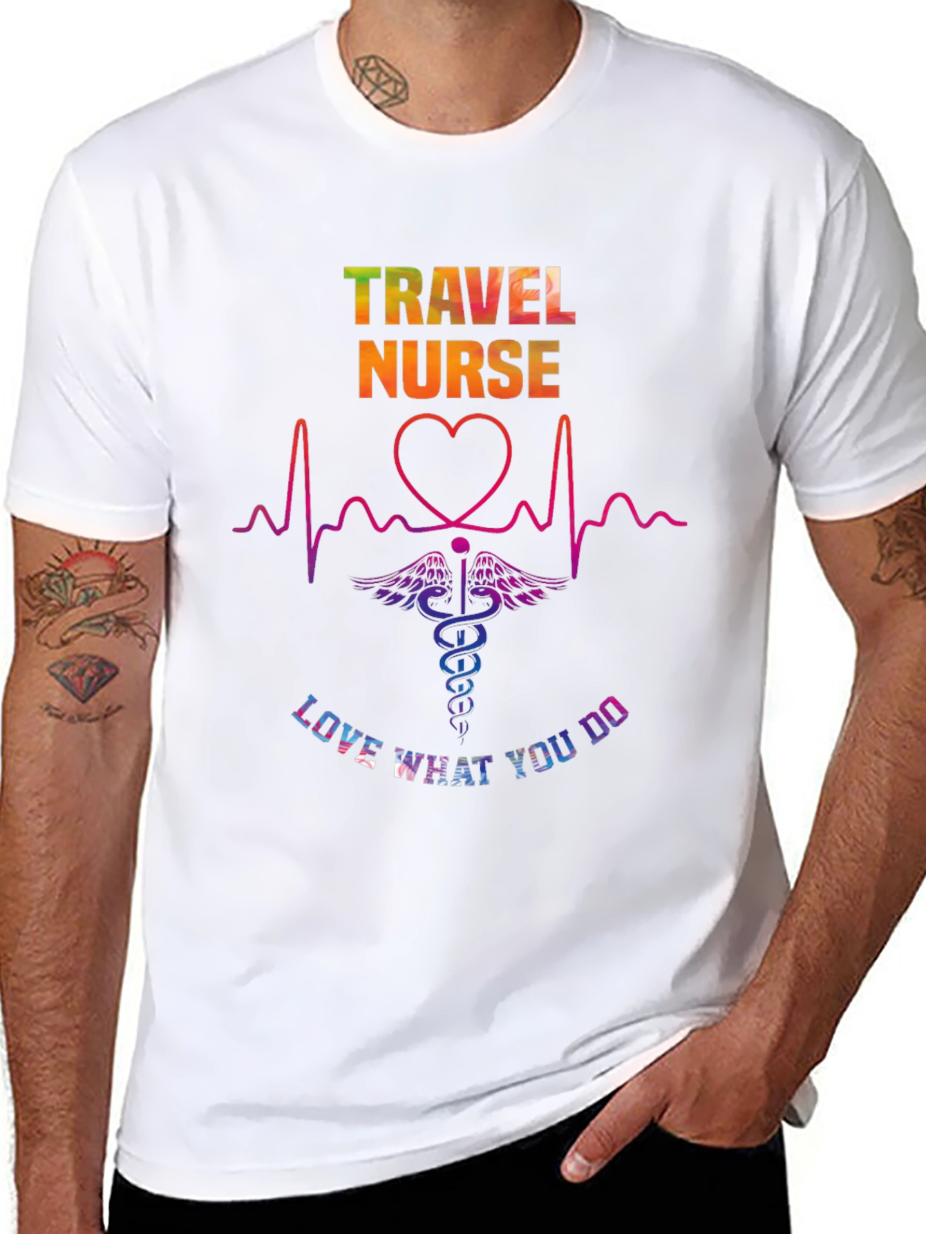 Travel Nurse T-Shirt - Love What You Do!